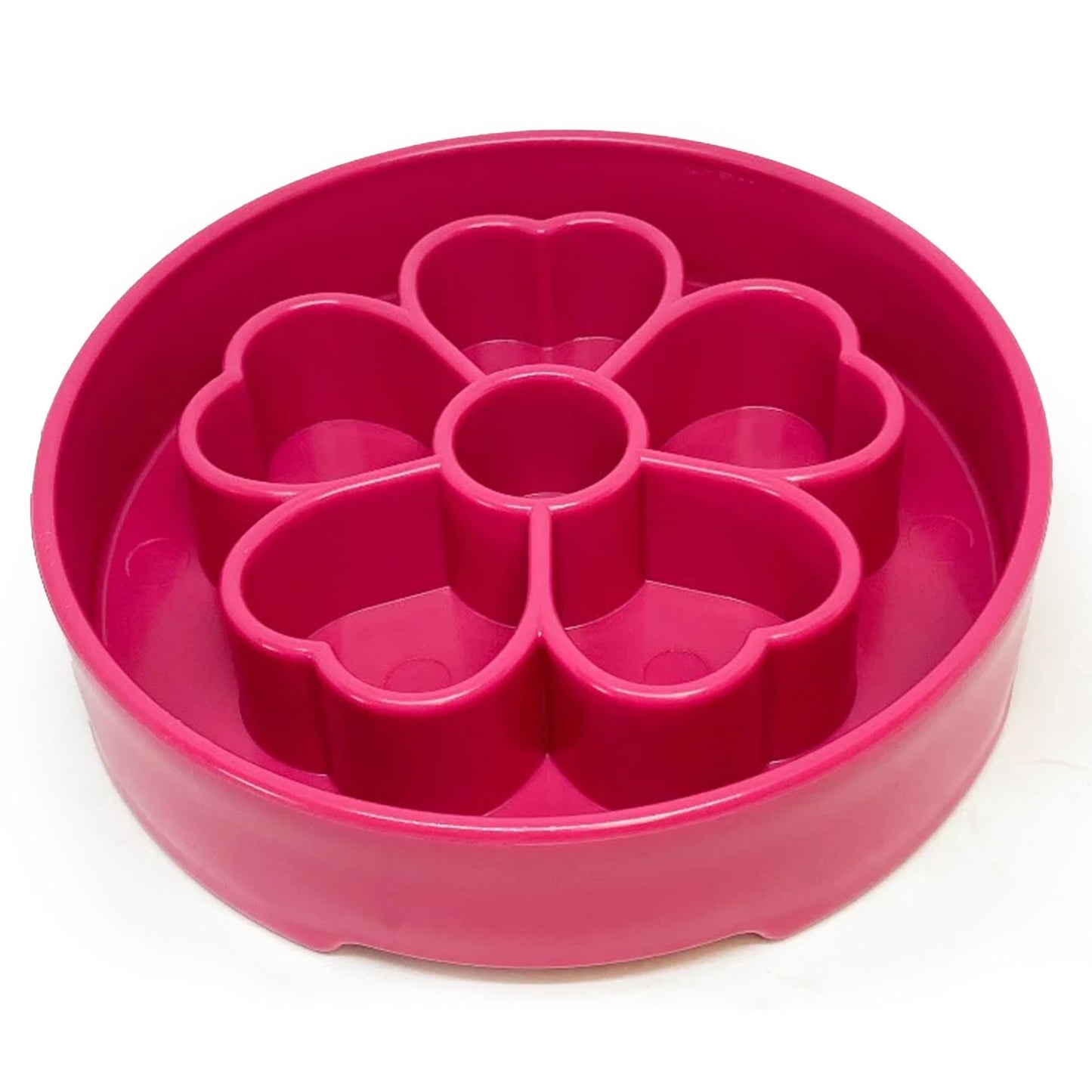 SodaPup Flower Design Enrichment Bowl – Durable Slow Feeder Bowl Made in USA from Non-Toxic, Pet-Safe, Food Safe Material for Mental Stimulation, Slowing Down Eating, Healthy Digestion, & More