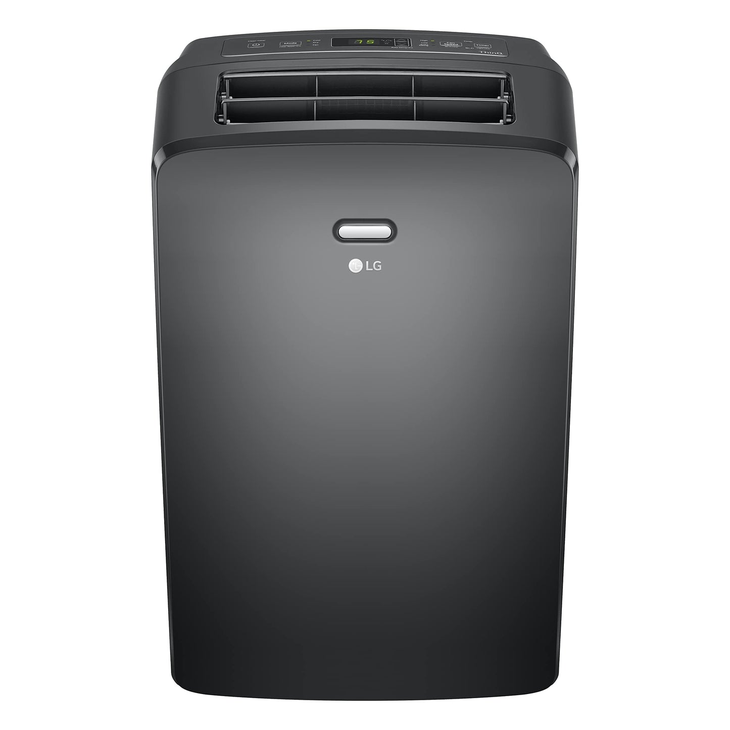 LG 8000 BTU (DOE) / (12000 ASHRAE) Portable Air Conditioners Cools 350 Sqft Easy Install & WiFi App Remote Eco-friendly, Quiet Small & Medium Room Air Conditioner AC Unit Home Gray LP0823GSSM