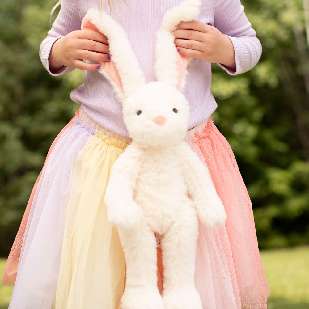 Vermont Teddy Bear Ivory Easter Bunny Stuffed Animal | 15 Inch Soft Plushies and Bunny Toys | Emotional Support Plush for Kids and Adults | Cuddly Buddy Collection Plushie for Snuggling