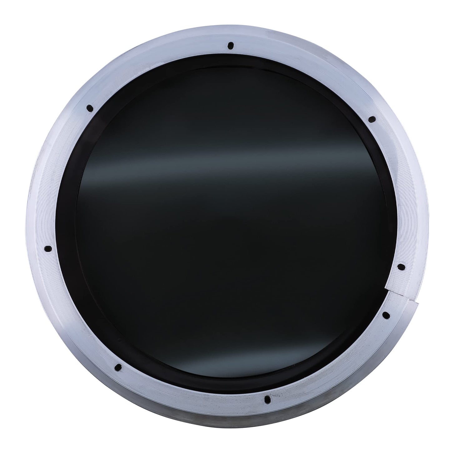 CRL 11035S 12" Dark Tinted Round Porthole Window Tinted Tempered Glass for 1/8" or 1-1/2" Wall