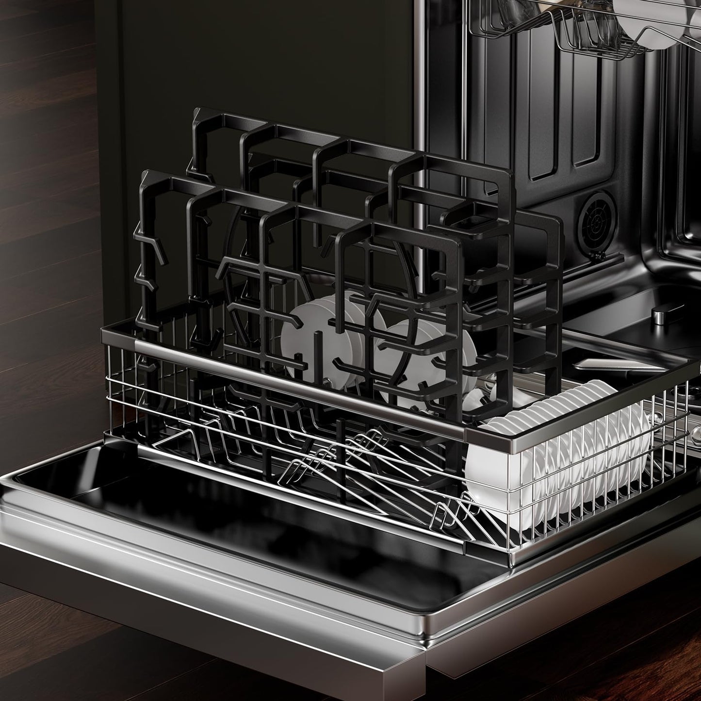 Empava 36" Gas Stove Cooktop NG/LPG Convertible with 5 Italy Sabaf Sealed Burners in Black Tempered Glass