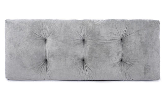 JAMPAYANG Bench Cushion, Non-Slip Tufted Bench Cushions for Swing, Shoe Storage, Window Seat (36"x14", Grey)
