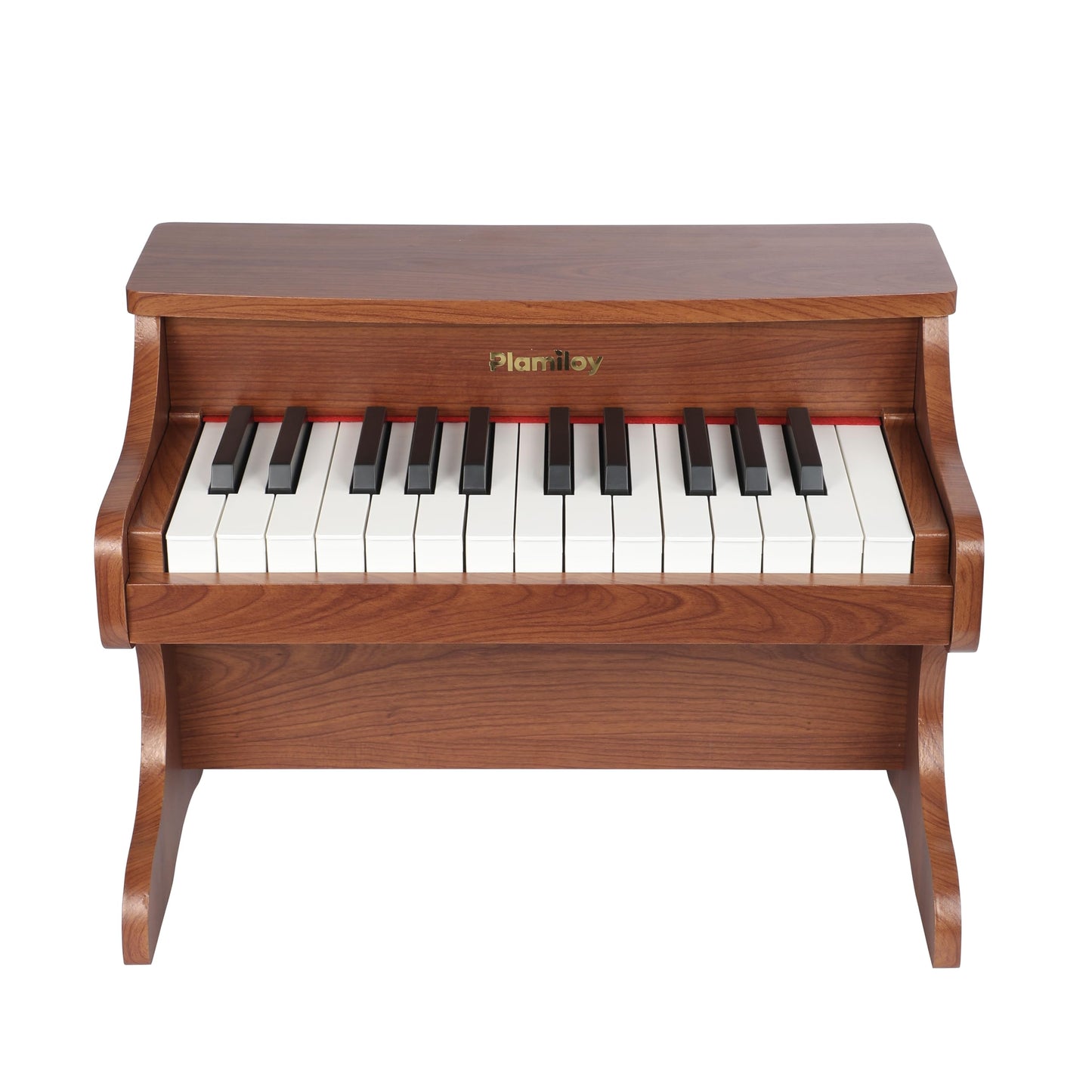 PLAMILOY Kids Piano, Toddler 25-Keys (Upright) Wooden Digital Keyboard Piano, First Instrument Toy for Baby Beginner 3 Ages+, Surprise Educational Early Learning Birthday Gift for Boys Girls