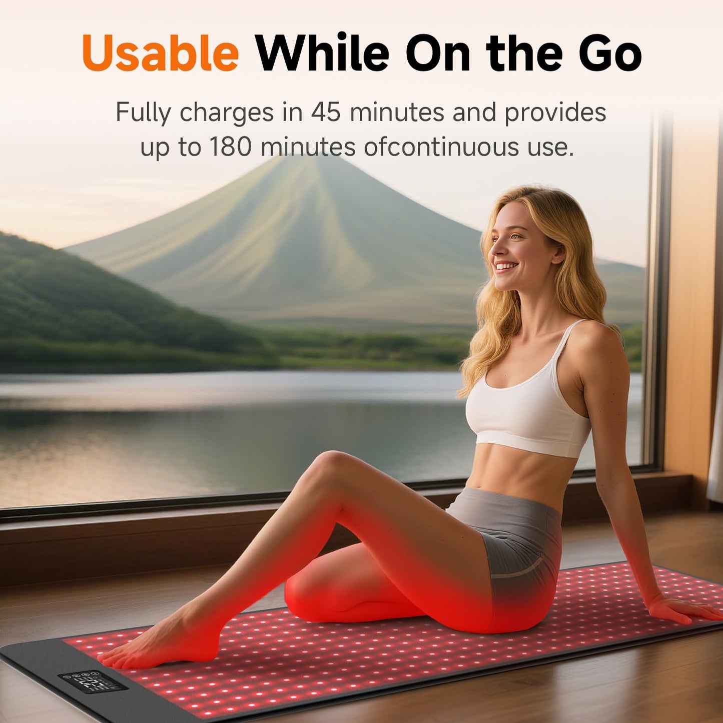 Swirise Red Light Mat(47.2"x15.7")