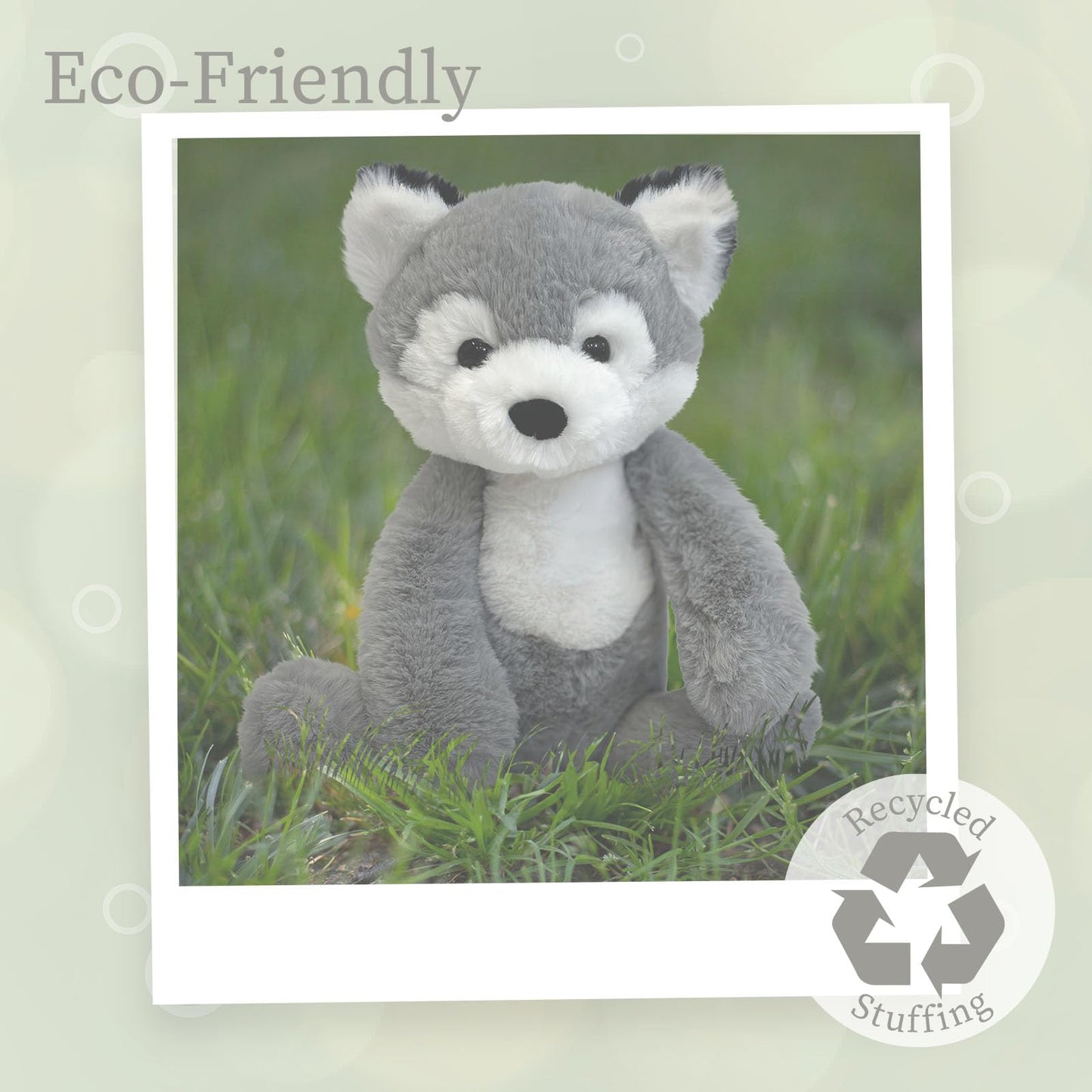 World's Softest Plush Stuffed Animal for Baby, Toddler, Kids, Adults - Adorable Toy Made from Kid-Friendly, Quality Materials - Lushee Wonder Wolf, 16"