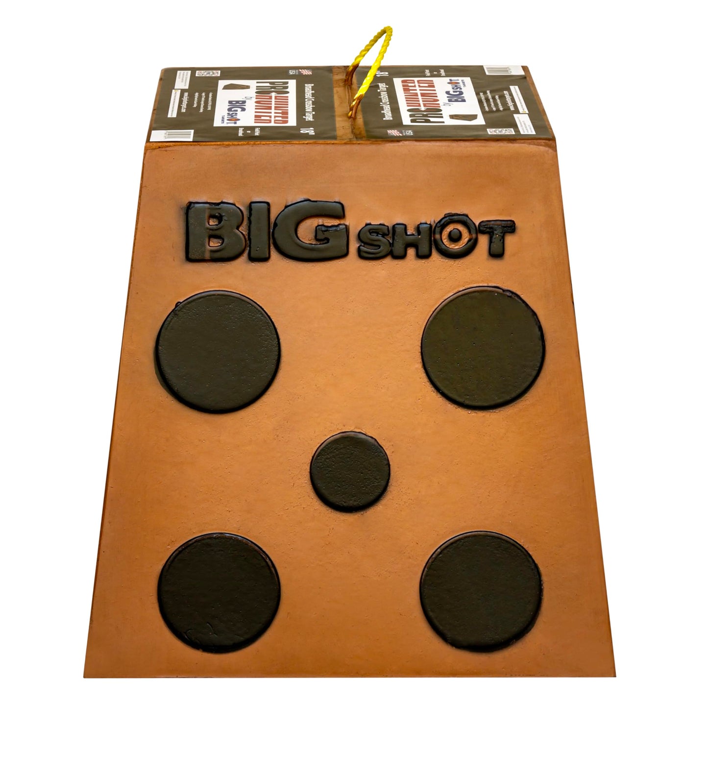 BIGSHOT Pro Hunter 18" Crossbow Broadhead and Field Point Archery Target- for Crossbows, Compound, Traditional and Youth