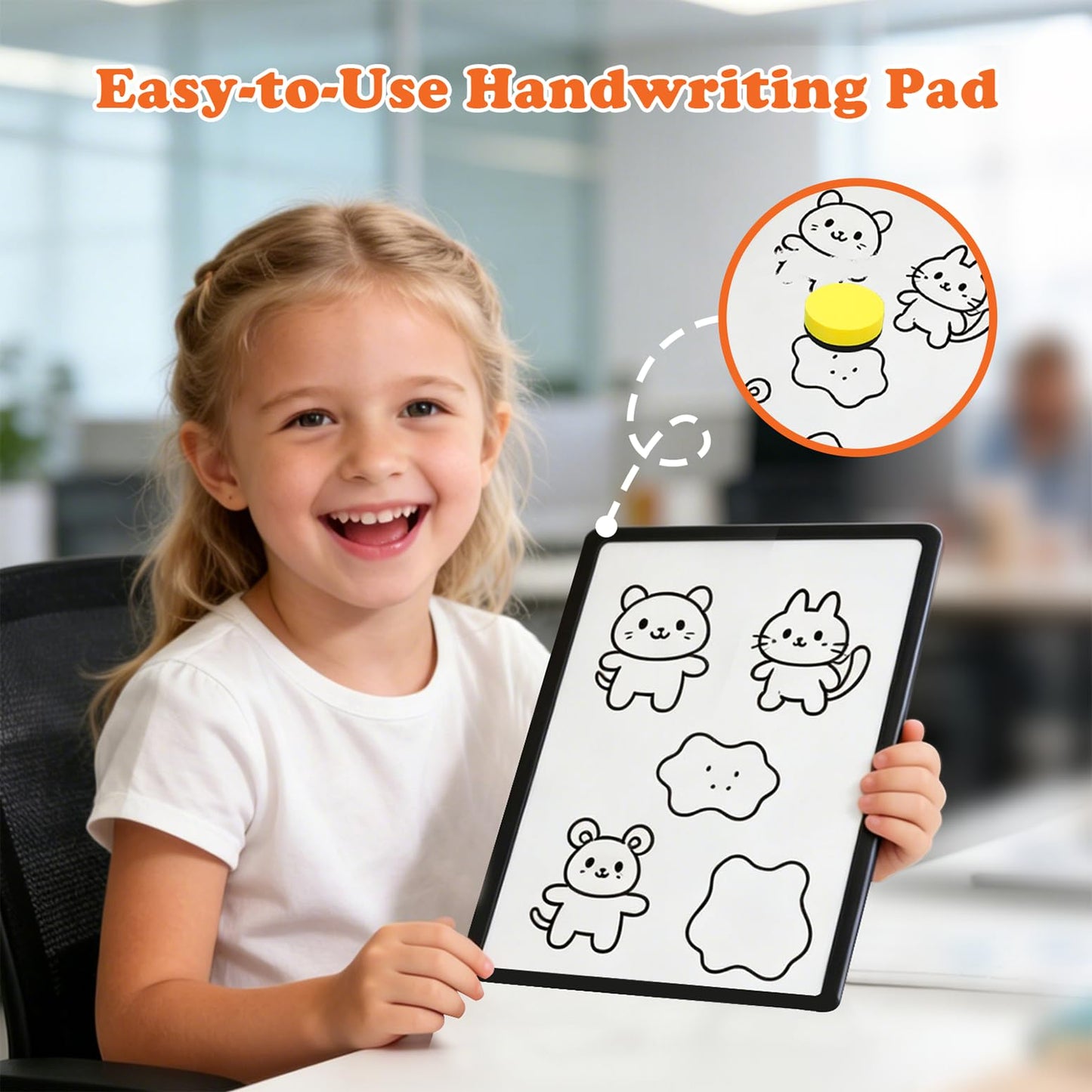 XIAPIA 10 Pcs Pretend Play Home Office Toys, Pretend Play for Toddlers 3-5-7, Pretend Play Sets with Kids Laptop, Pop-Up Calculator, Notebook, Watch, Coffee & Plant, Birthday Gift for 3 4 5 6 7 Year