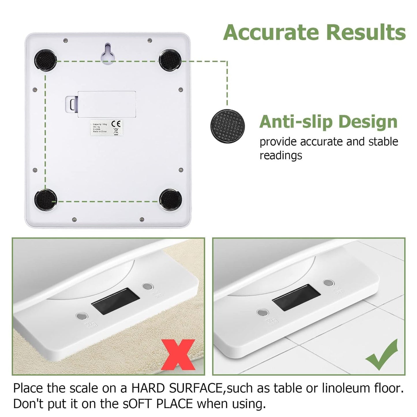 Digital Small Animals Scales for Weighing with Tape Measure, Puppy Whelping Scale Weigh Your Kitten, Rabbit with High Precision, Multifunction Electronic Baby Scales for Small Dogs