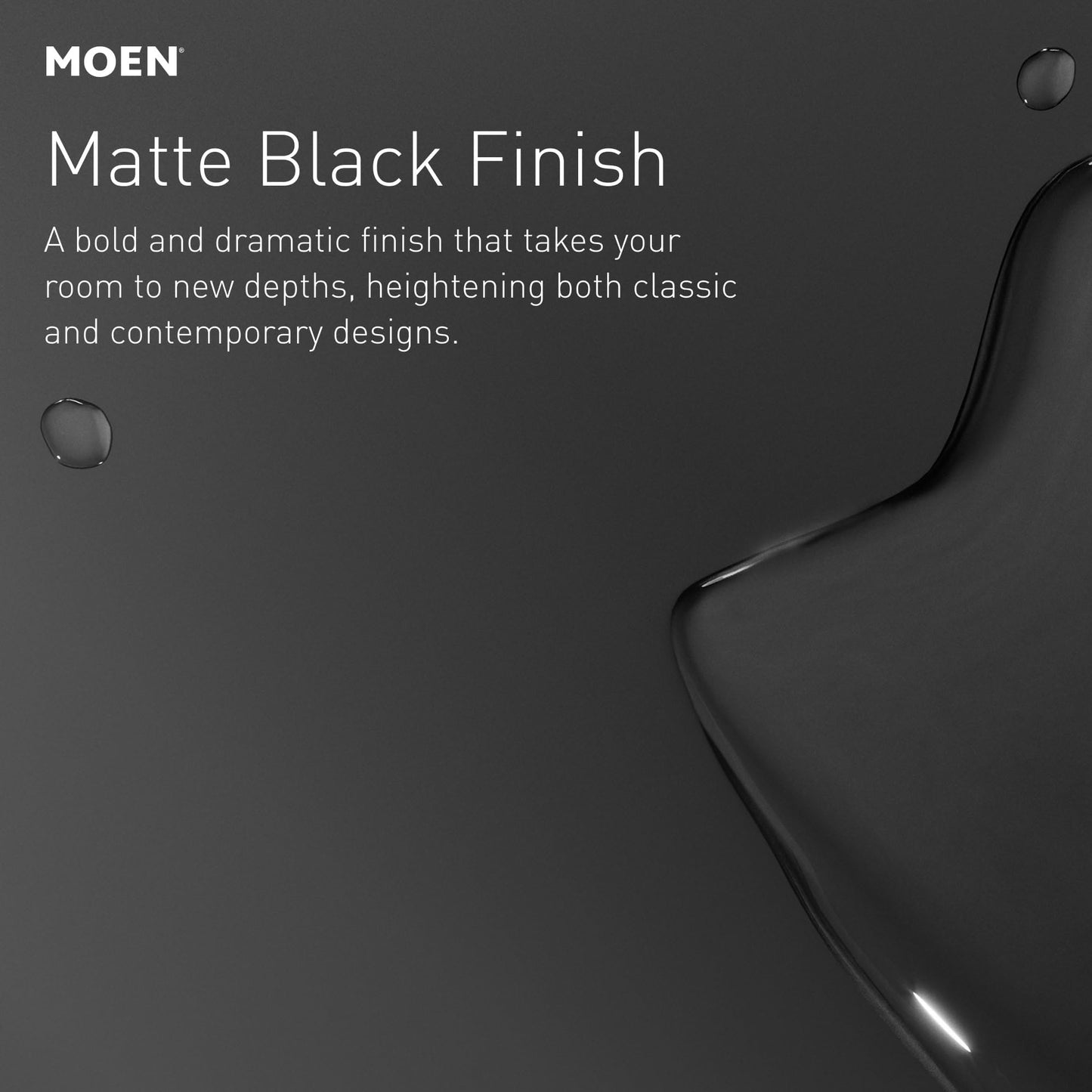 Moen Riley Matte Black Motionsense Wave Sensor Touchless One Handle Pulldown Kitchen Faucet Featuring Power Clean, 7402EWBL