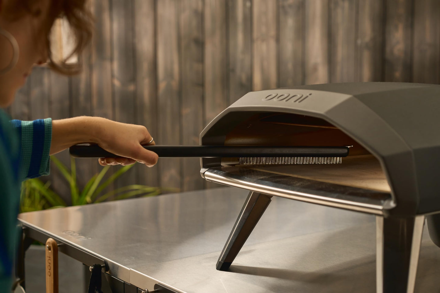 Ooni Koda 12 Outdoor Gas Pizza Oven Bundle - Includes Pizza Oven Cover, Oven Brush and Infrared Thermometer