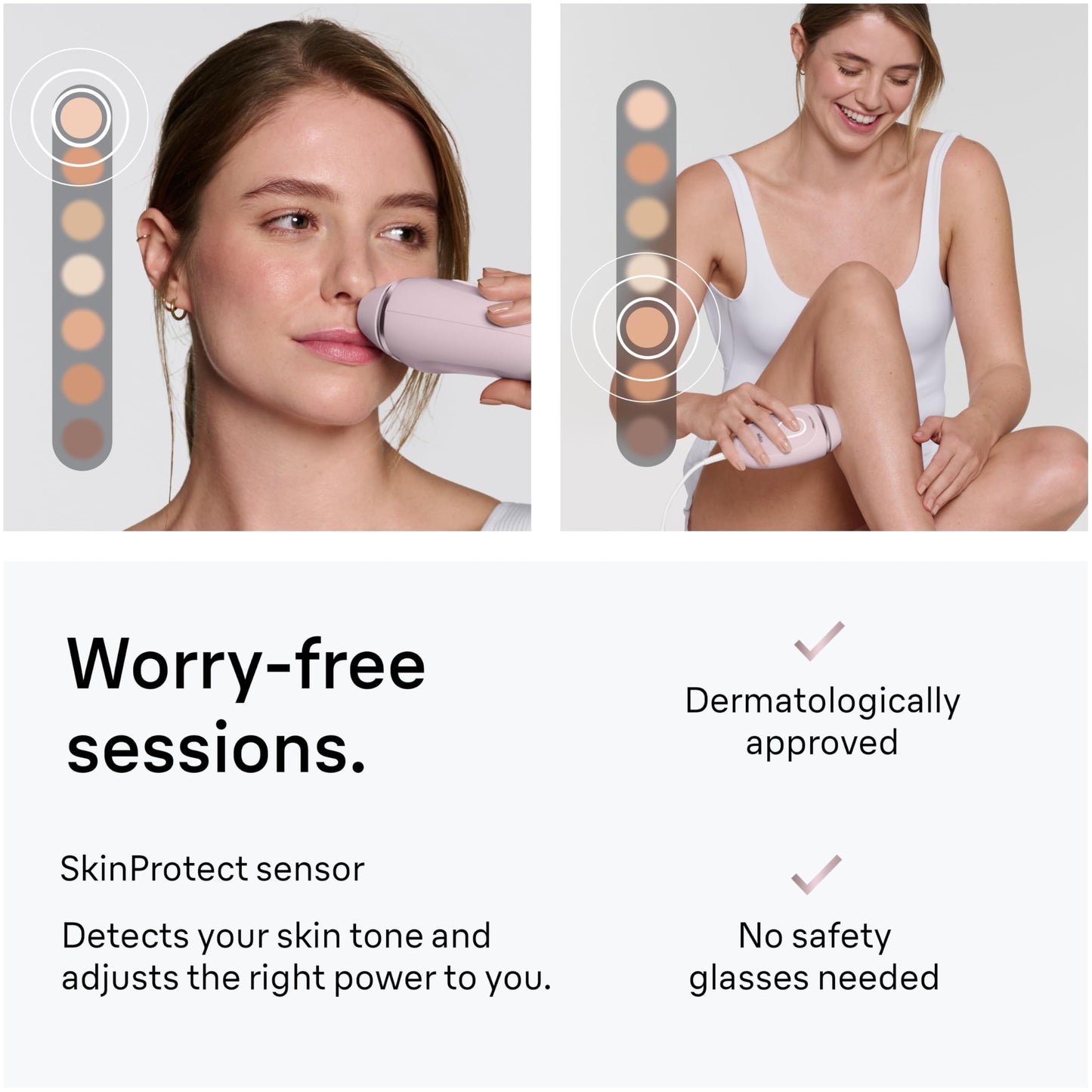 Braun IPL Mini, Silk·Expert Mini, IPL Hair Removal for Women and Men, Permanent Laser Hair Reduction At-Home, IPL1111