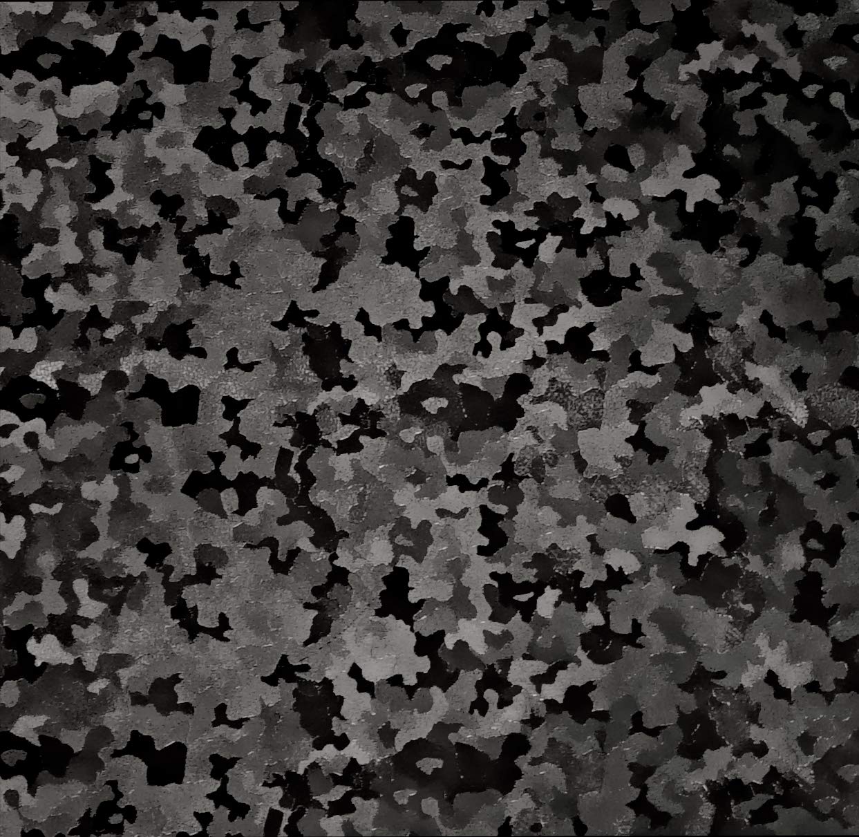 VViViD+ Black Stealth Small Patternless Camouflage Vinyl Wrap Roll (50ft x 5ft)