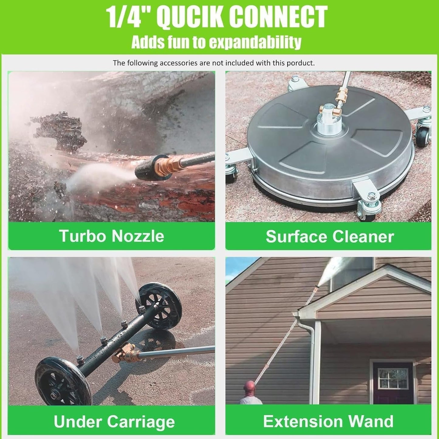 Imdot Gas Pressure Washer 4200PSI 4.0GPM Power Washer Gas Powered with 212CC Engine, 5 Tips, 25ft Hose, Soap Tank, Powerwashers for Home Cars, Black