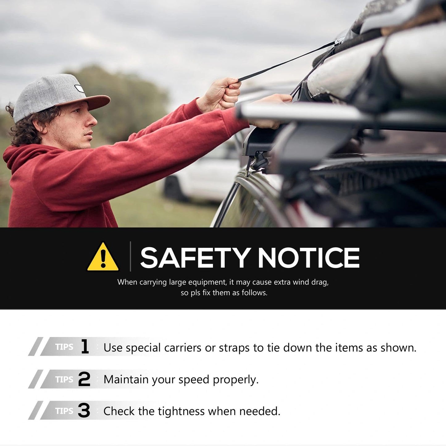 SUORTO Cargo Basket Top Roof Rack Compatible with 2005-2023 Tacoma Double Cab/Crew Cab (4 Full-Size Doors), Overland Truck Cargo Carrier Rooftop Luggage Storage Holder with LED Light Bar