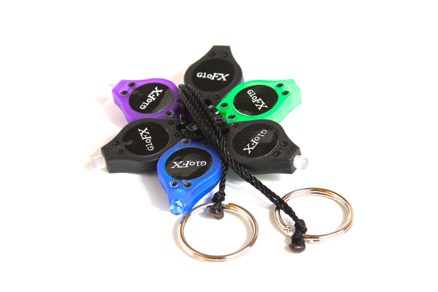 GloFX 6 Led Spinning Orbit: Pure Bliss Multicolor Pattern - Flow Rave Toy