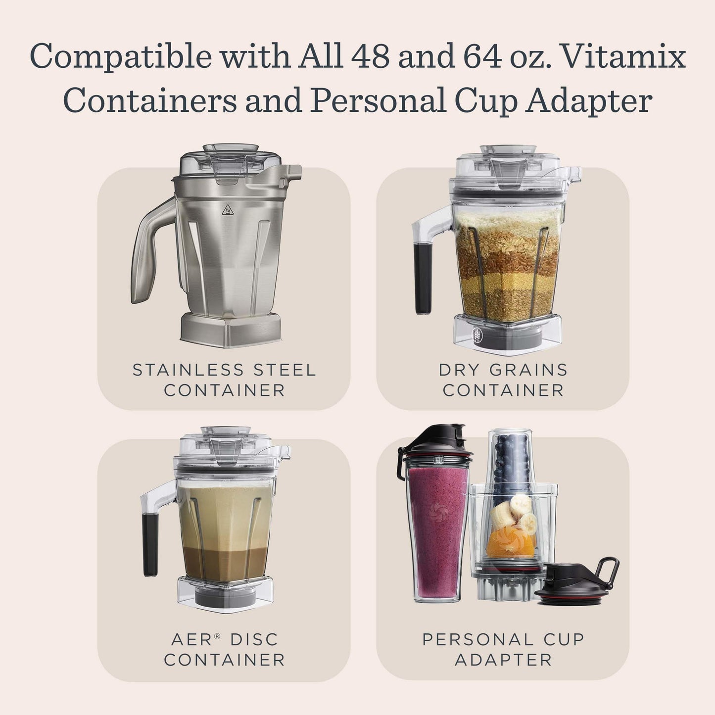 Vitamix Propel Series 750 Blender with Four Blending Programs, Self-Cleaning Program, Professional-Grade Blender for Smoothies, Soups and More, Stainless-Steel Blades, 64 Oz Container, White