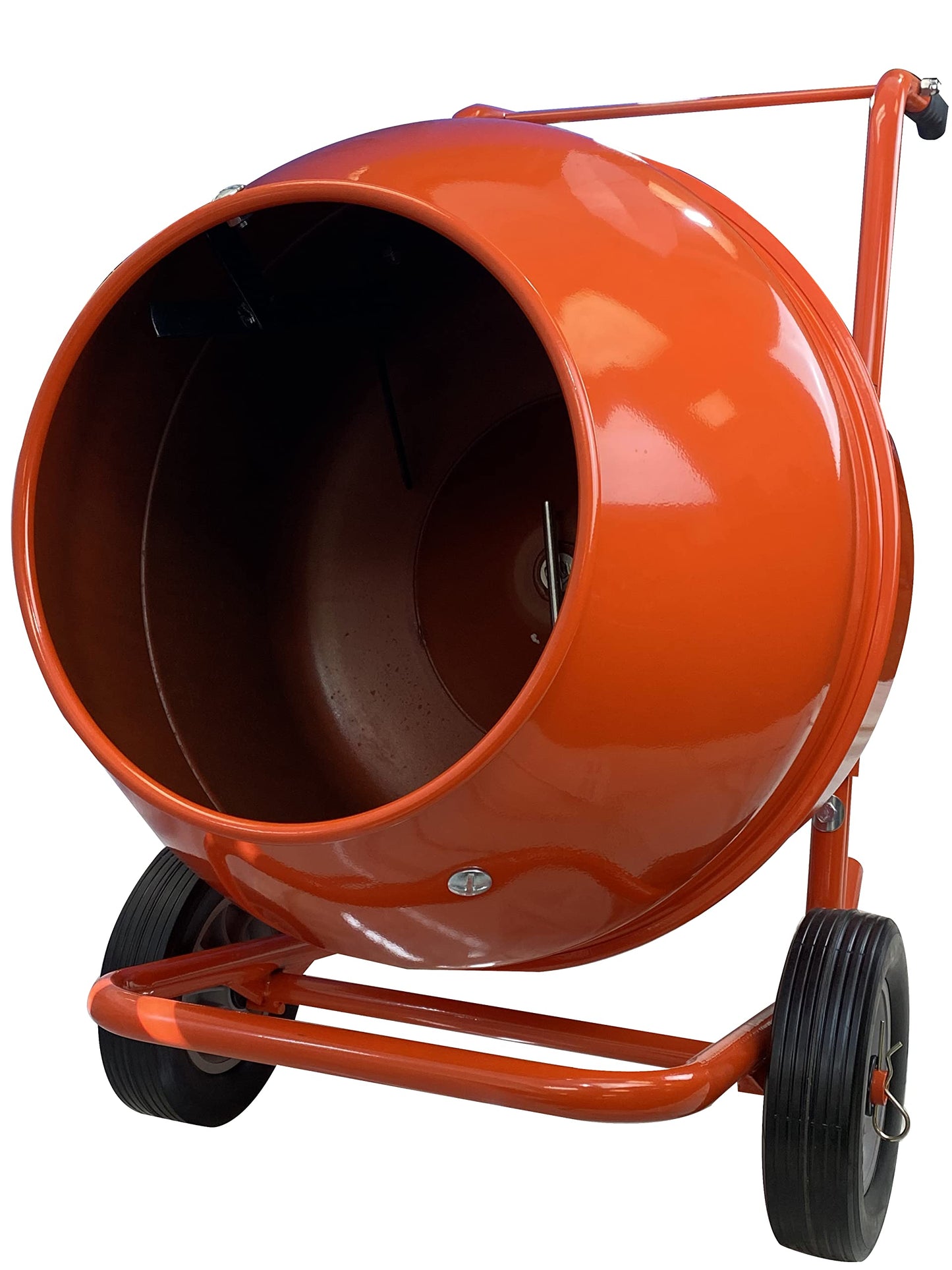 MAKAHA 5 Cubic Feet Wheel Barrow Portable Cement Concrete Mixer Rollaway Electric
