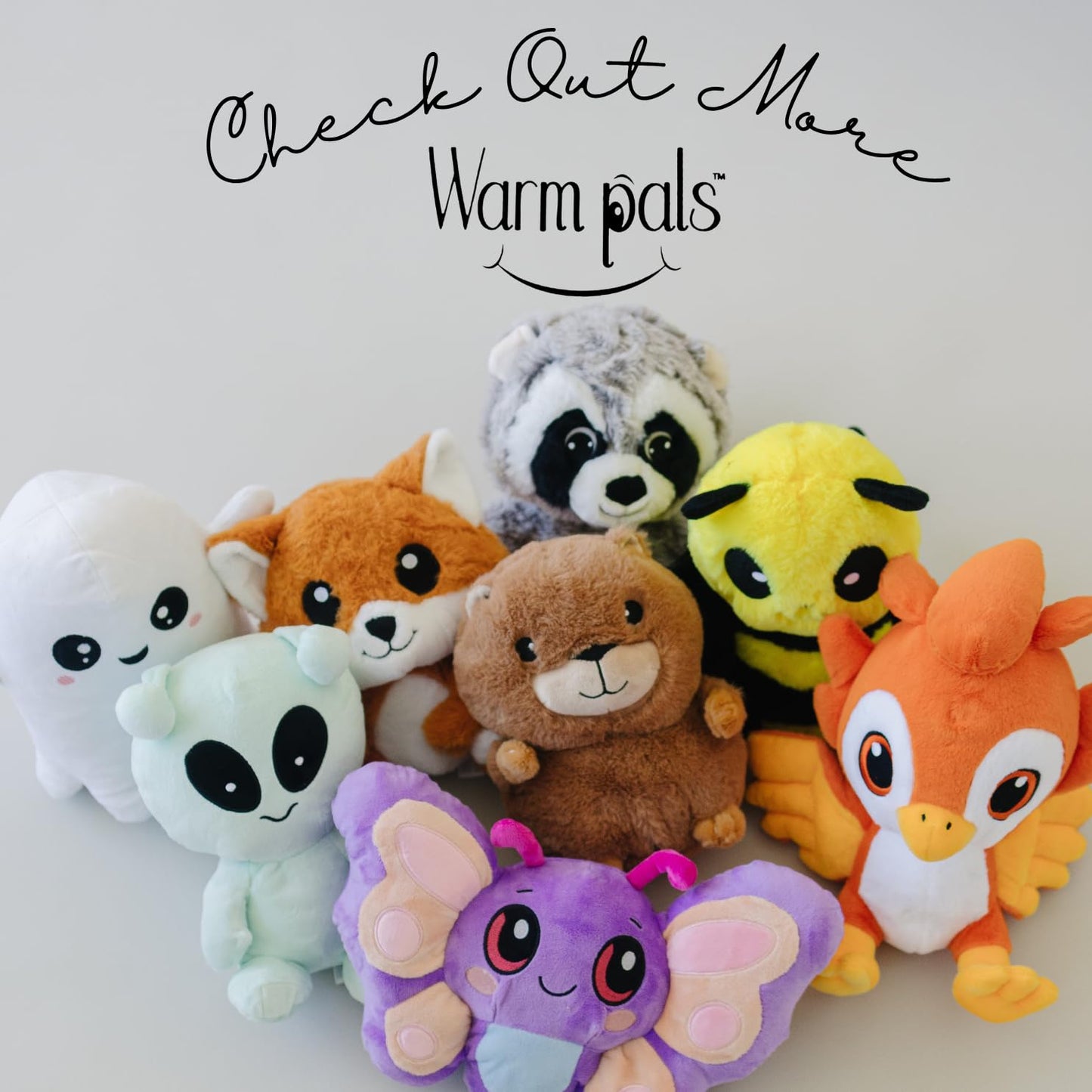 Octopus - Microwavable & Weighted Plush Stuffed Animal - Heated Plushie for Warmth - Cute, Soft, Cozy Toy for Adults & Children (Boys, Girls, & Toddlers) by Warm Pals
