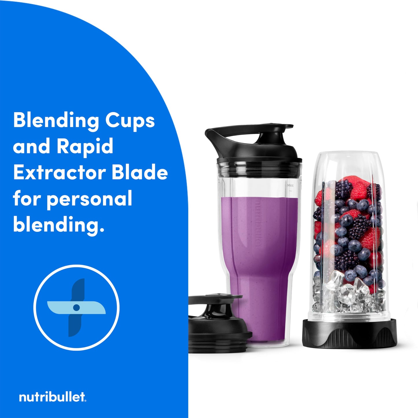 nutribullet® Ultra Plus+ 3-1 Compact Kitchen System, 1200W Kitchen System with Blender, Food Processor, and Coffee and Spice Grinder, 32oz and 24oz Blending Cups, 2-Cup Food Processor, Pearl White