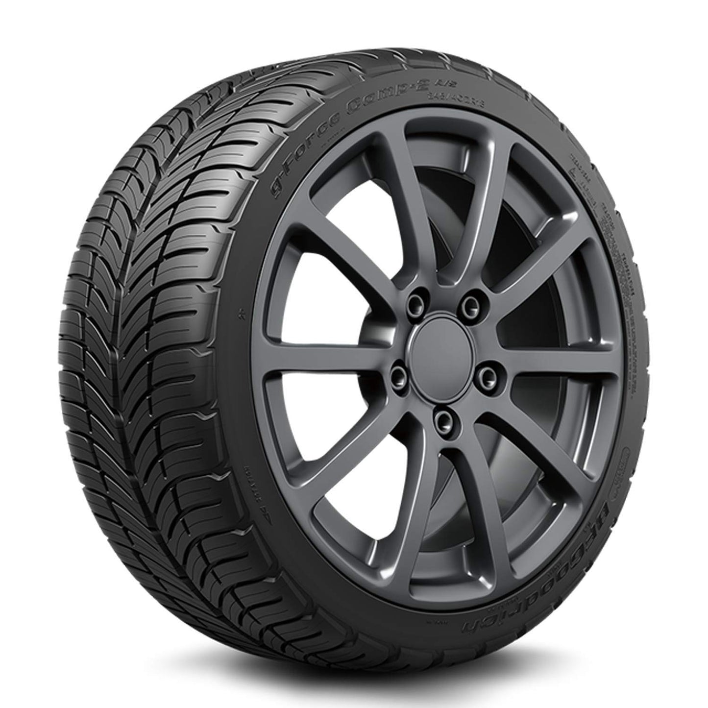 BFGoodrich G-Force Comp-2 A/S Plus All-Season Radial Car Tire for Ultra-High Performance, 245/45ZR20/XL 103Y