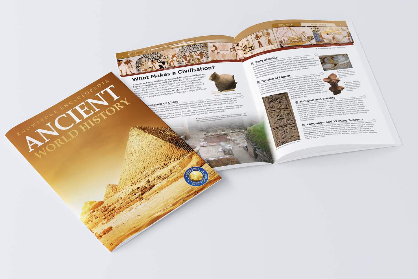World History: Collection of 6 Books (Knowledge Encyclopedia For Children)