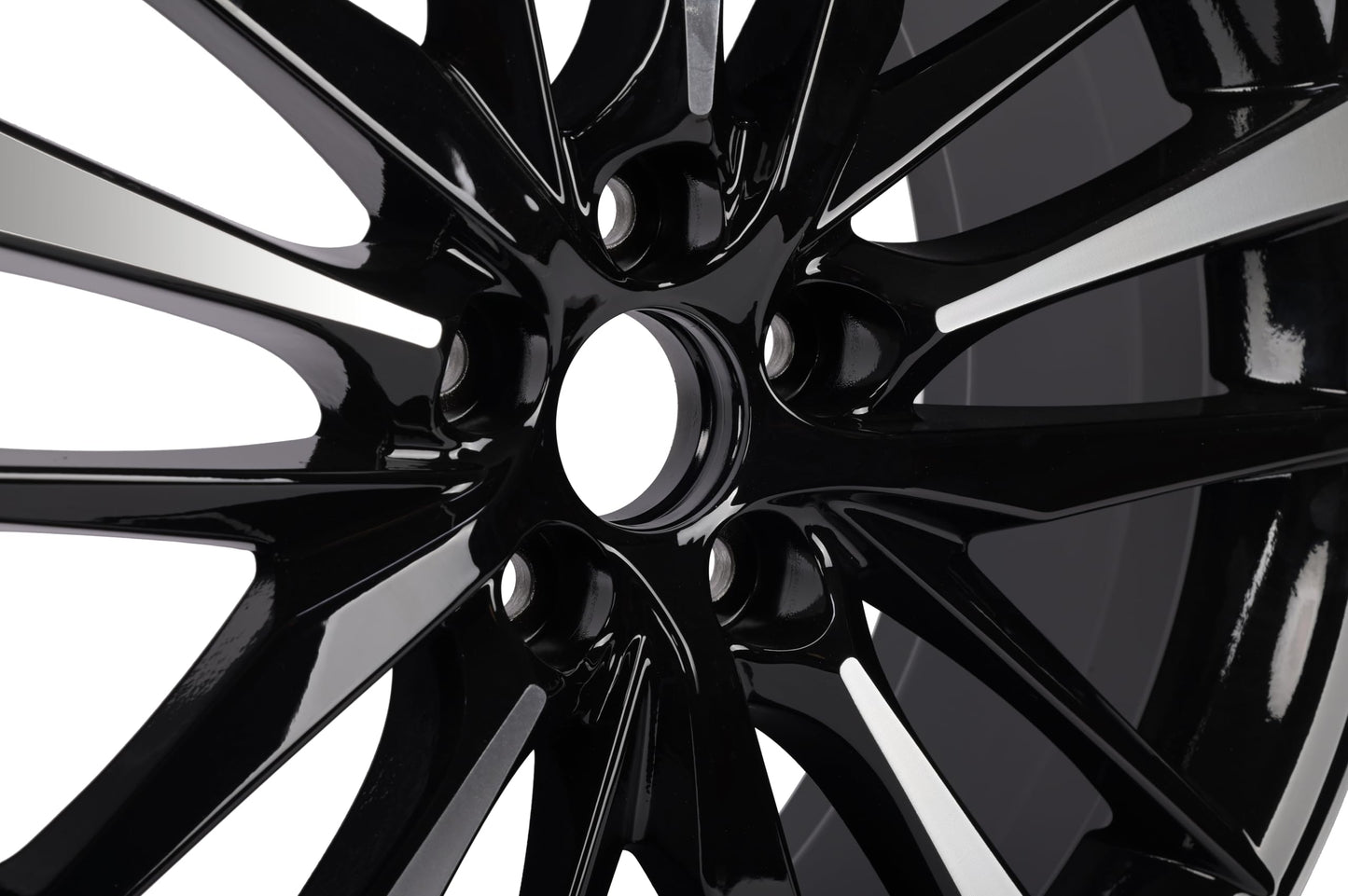 Replacement 19 Inch Wheel For Toyota Camry XSE XLE LE SE OEM Style Aluminum Alloy Rim for 2018 2019 2020 | 19x8" | Black w/Silver Machine Face - Factory Replacement Rim for 4261106E20 (42611-06E20)