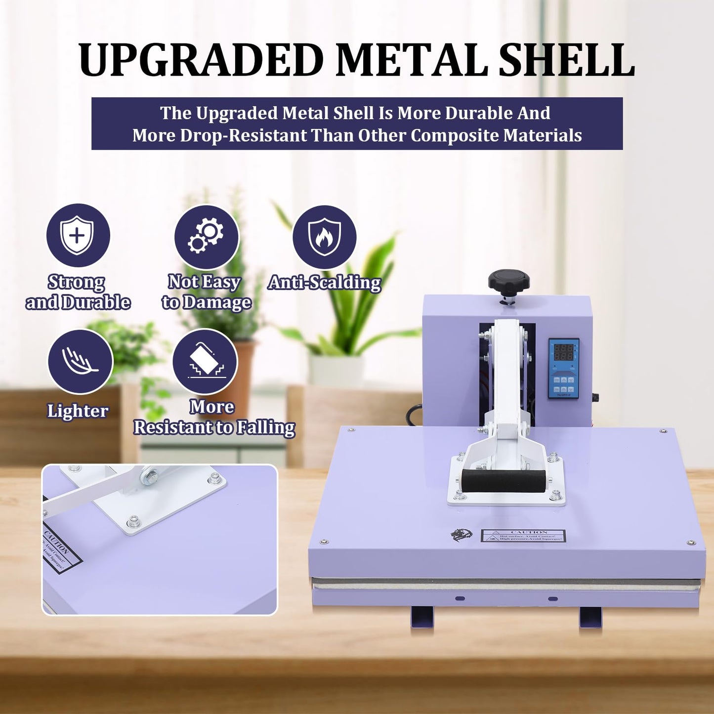 16x20 Inch Slide Out Heat Press Machine, Shirt Heat Press Machine with Digital Display & 2 Layer Insulation Cotton, Sublimation Printer, DTF Transfers, Temp Control, for T Shirts Pillows Bags & DIY
