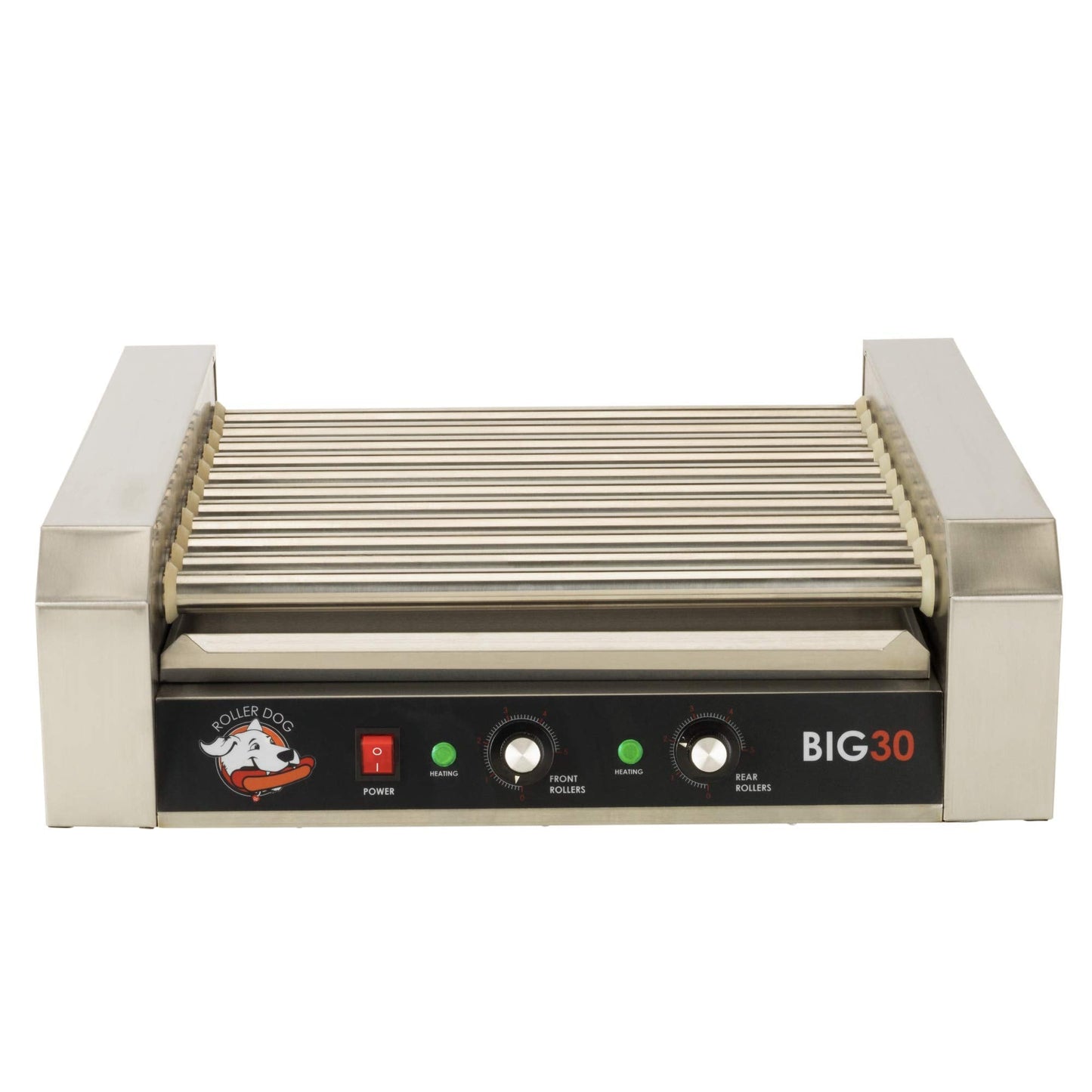 Roller Dog RDB30SS Commercial 30 Hot Dog Roller Grill Cooker Machine
