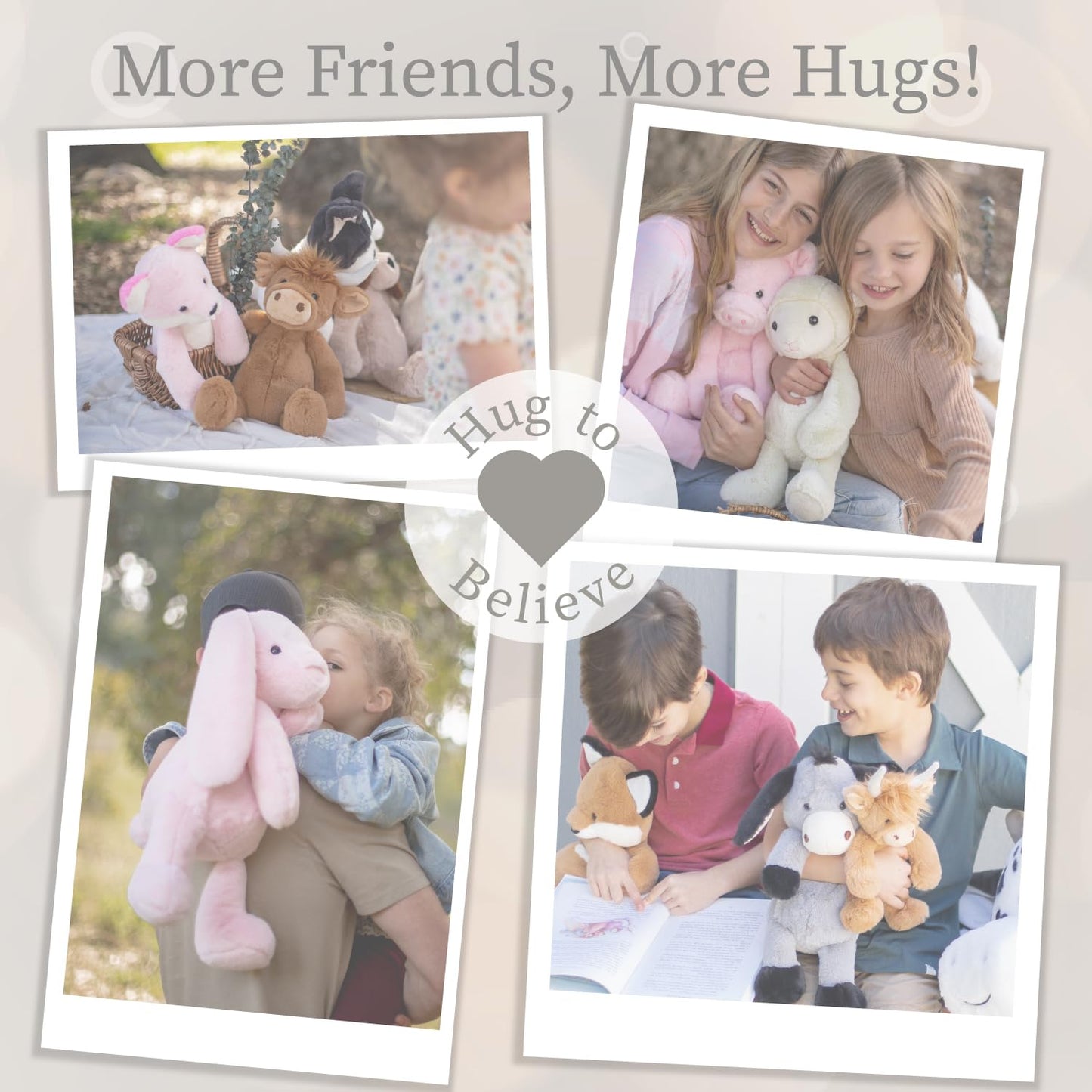 World's Softest Plush Stuffed Animal for Baby, Toddler, Kids, Adults - Adorable Toy Made from Kid-Friendly, Quality Materials - Lushee Wonder Wolf, 16"