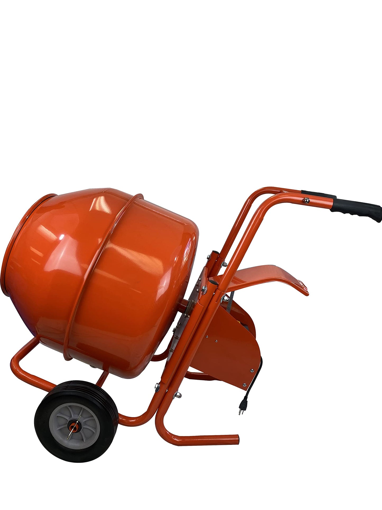 MAKAHA 5 Cubic Feet Wheel Barrow Portable Cement Concrete Mixer Rollaway Electric