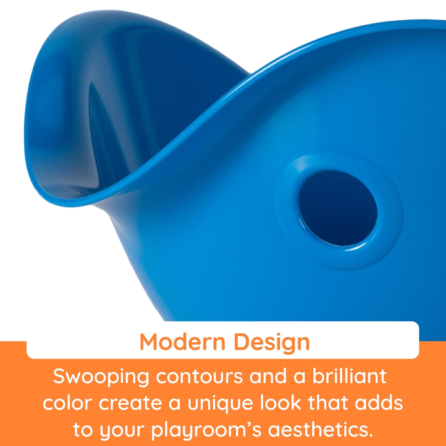 Fat Brain Toys bilibo by MOLUK, bilibo Seats for Toddlers and Kids, Indoor/Outdoor Play, Toys for Ages 2-4, Blue