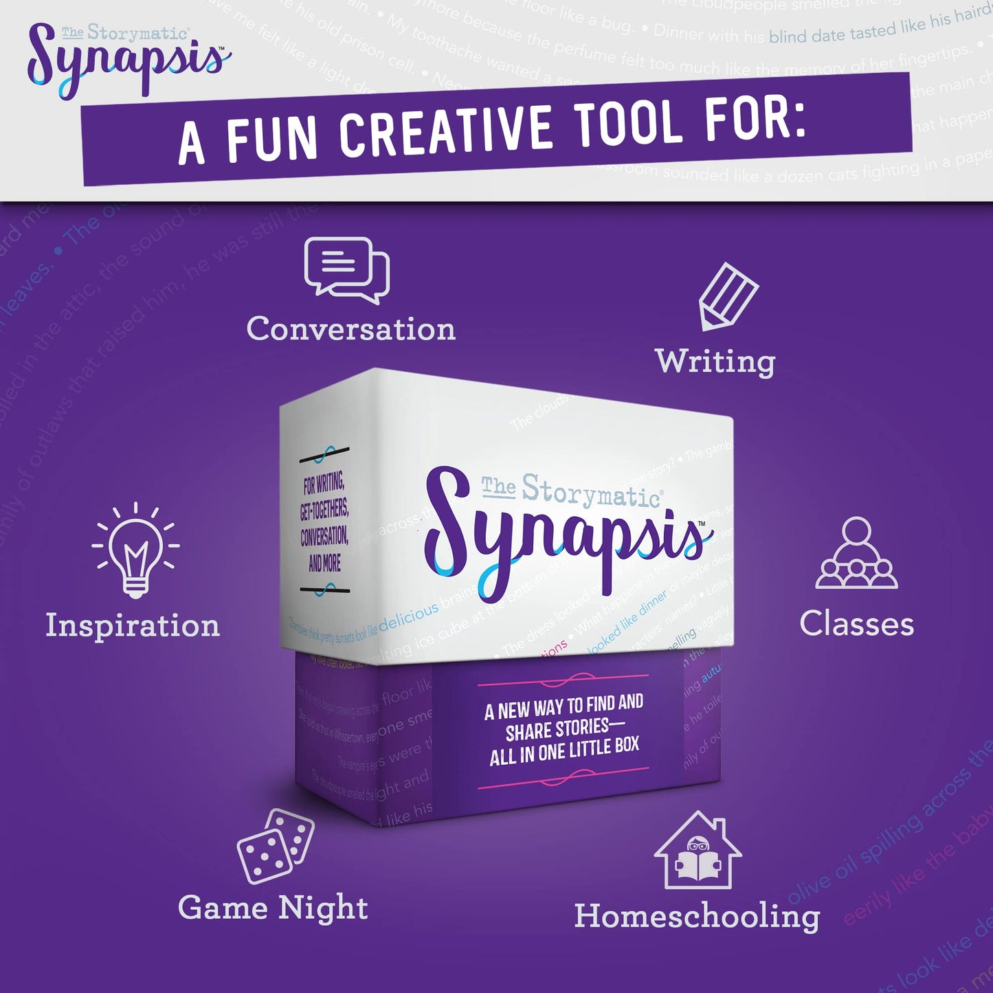 Storymatic Synapsis – Creative Writing Prompts for Adults and Young Writers – Storytelling Game