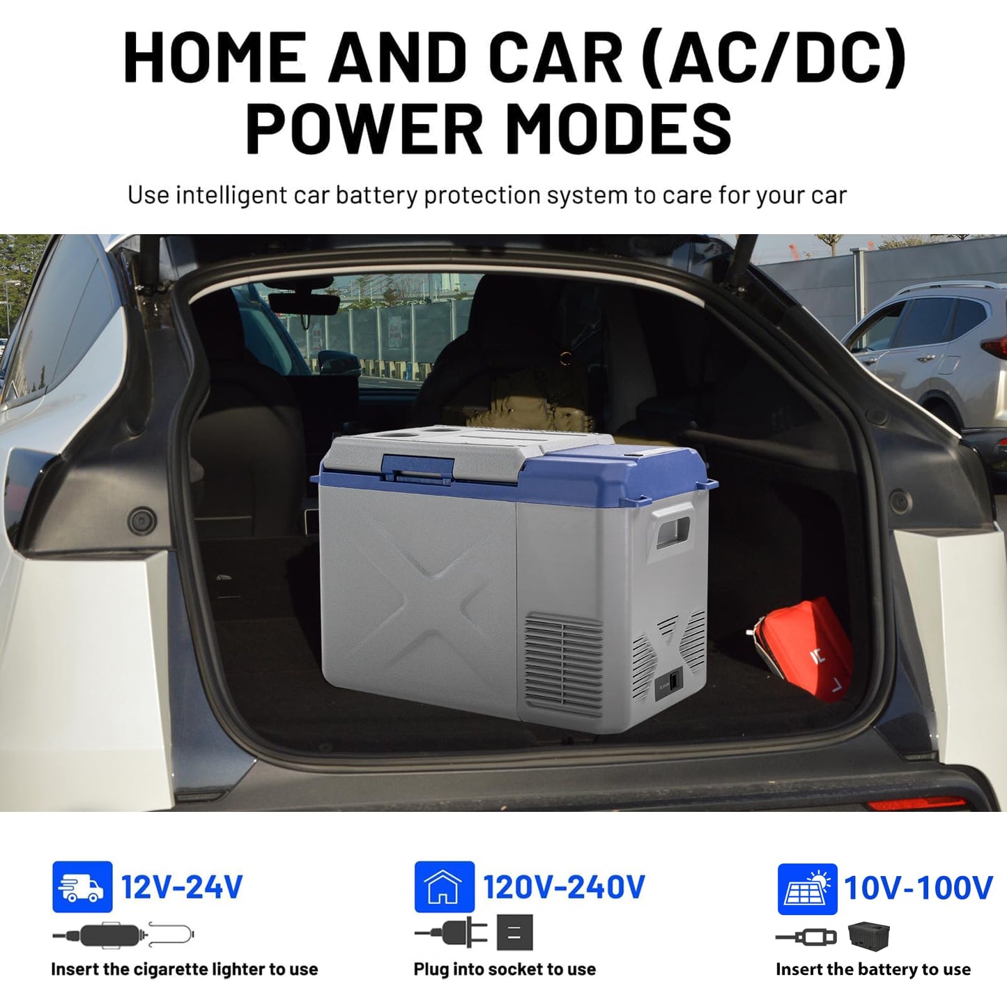 zcamp X25 12 Volt Refrigerator,Mini Portable Freezer,26 Quart(24L) Electric Cooler,12V Car Fridge APP Control,12/24V DC 100-240V AC for Ourdoor, Camping, Travel, Truck,RV, Boat -4℉~68℉