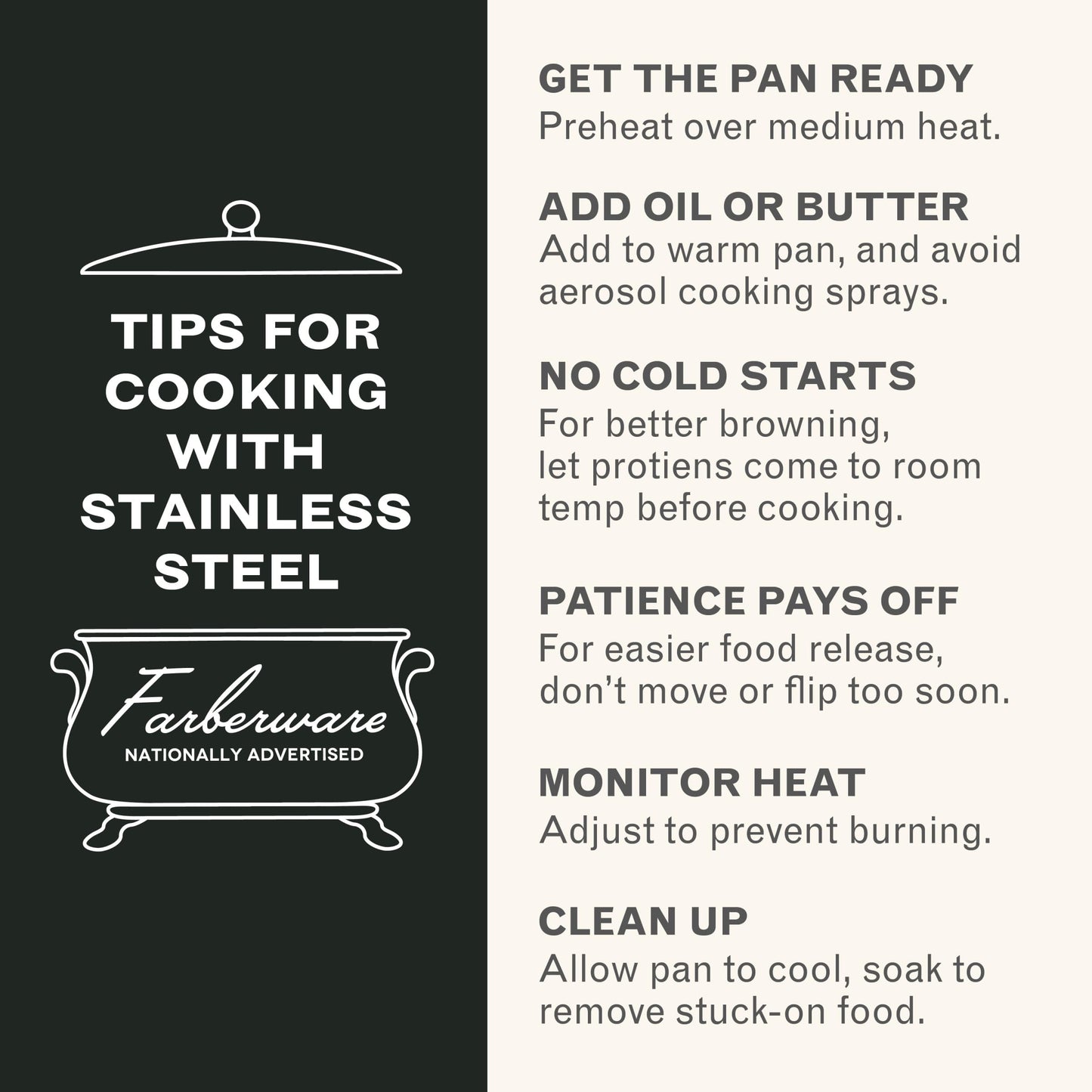 Farberware Classic Series Stainless Steel Pots and Pans with Baking Sheet Pan, Cooking Tools, and Lids, Induction Ready, Dishwasher Safe, 10 Piece Cookware Set, Metal Utensil Safe - Stainless Steel