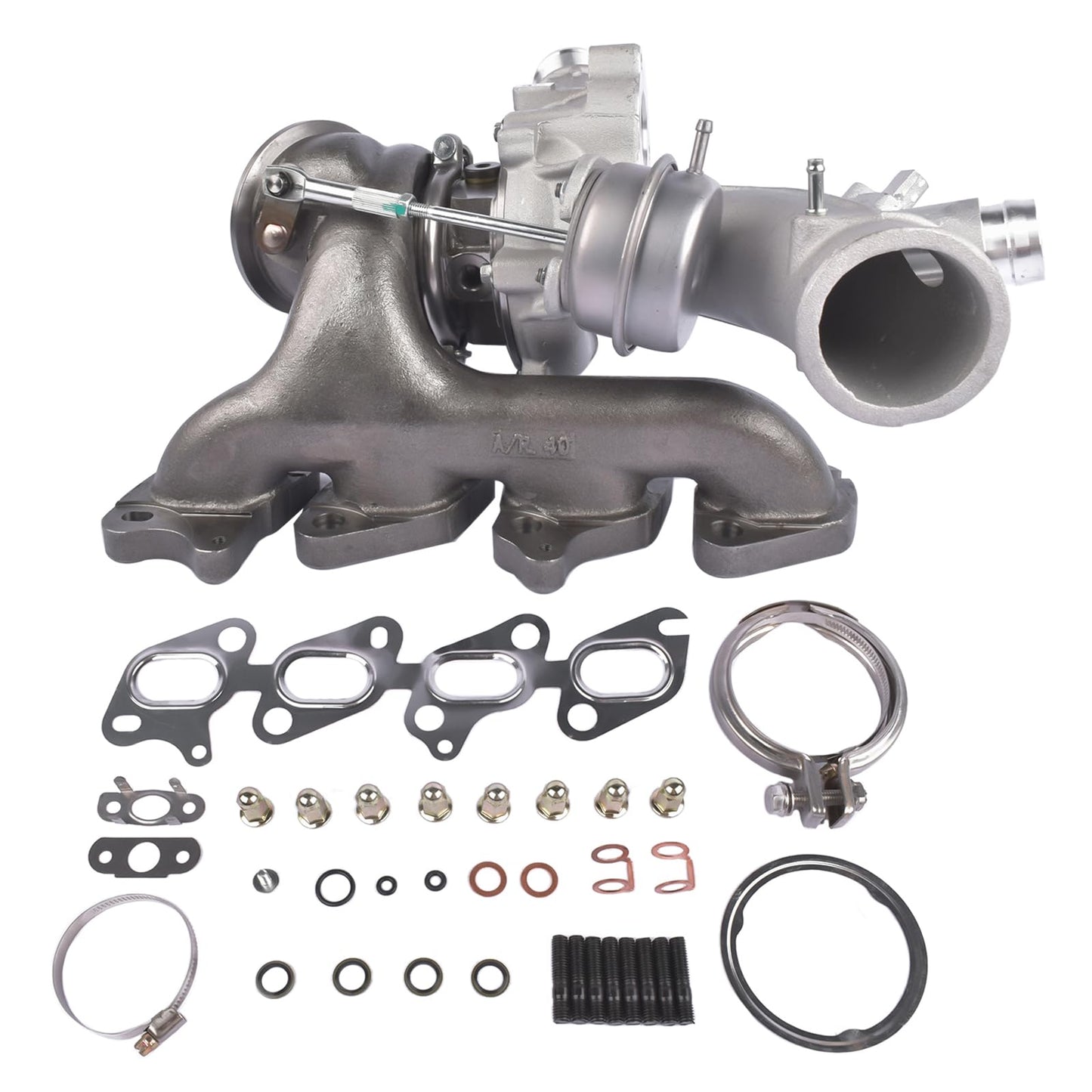 TEKKOAUTO 667-203 55565353 Turbo Charger Turbocharger Kit Compatible with 2011-2018 Chevy Cruze Sonic Trax Buick Encore 1.4L Engines 55565355