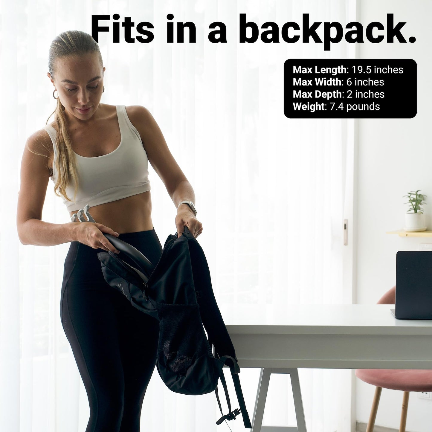 EVO Bow - All in One Portable Home Gym System with Weighted Pushups | Compact Strength Training and Exercise Equipment for Travel with Notched Resistance Bands for Full Body Training | 300lbs (Ultra)