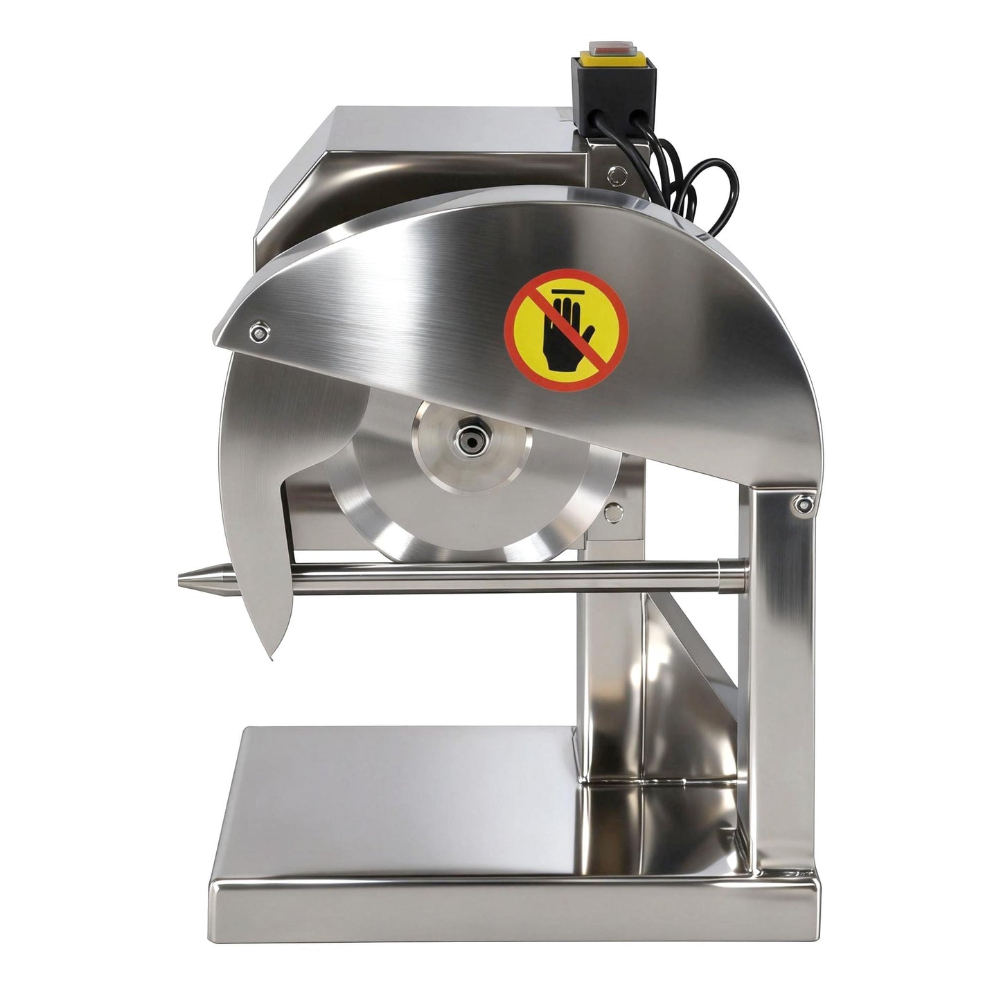 Commercial Bone Saw Cutting Machine, 110V 750W Meat Cutter Machines For Chicken Duck Goose, Stainless Steel Blade Poultry Saw, Ribs Chopper Slaughtering House Meat Shop Food Processing Equipment