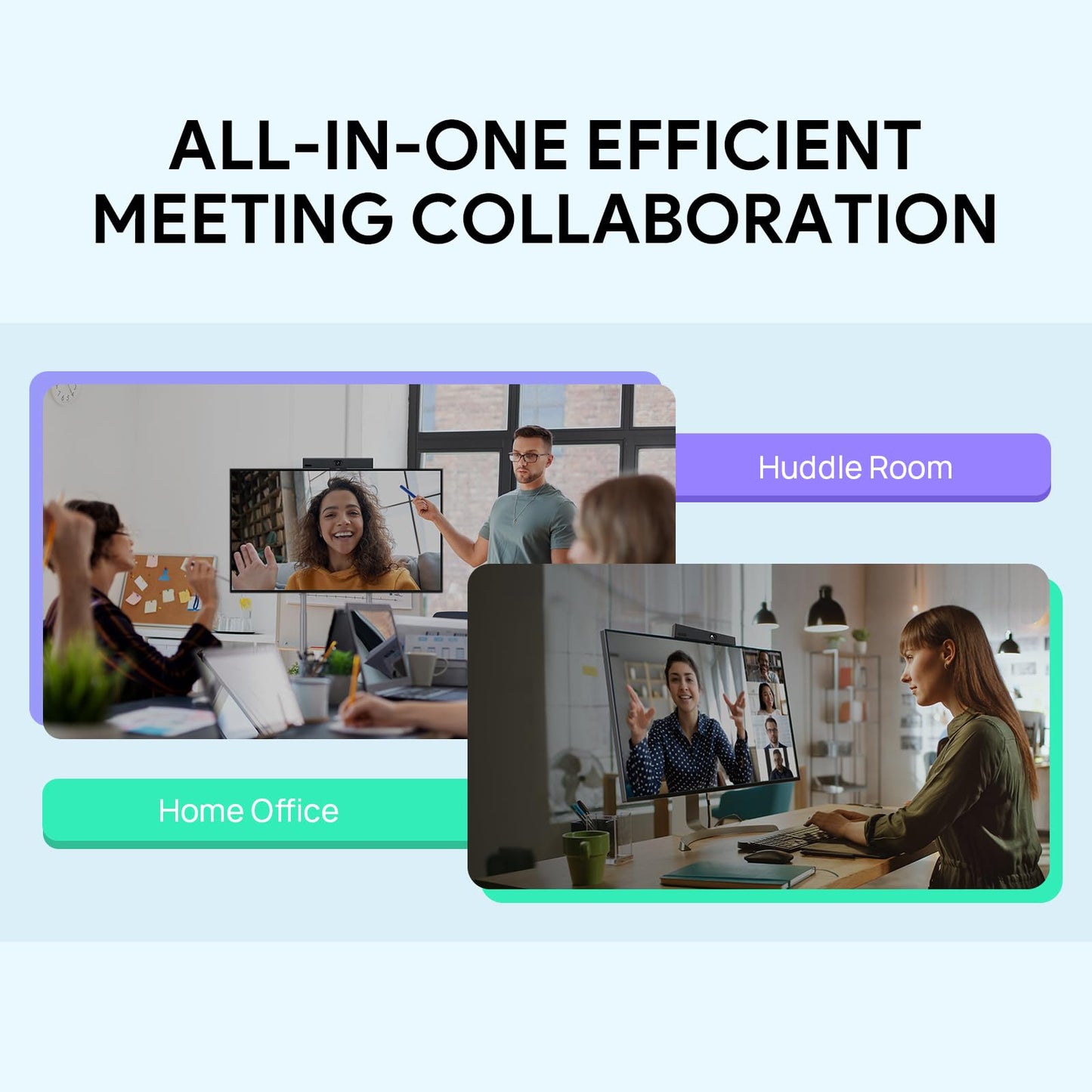 Yealink MeetingBar A10 Conference Room Webcam 4K 120° Wide Angle Camera with Android OS, Video Conferencing System with Microphone and Speaker, AI Speaker Tracking, Auto Framing, Teams Zoom Certified