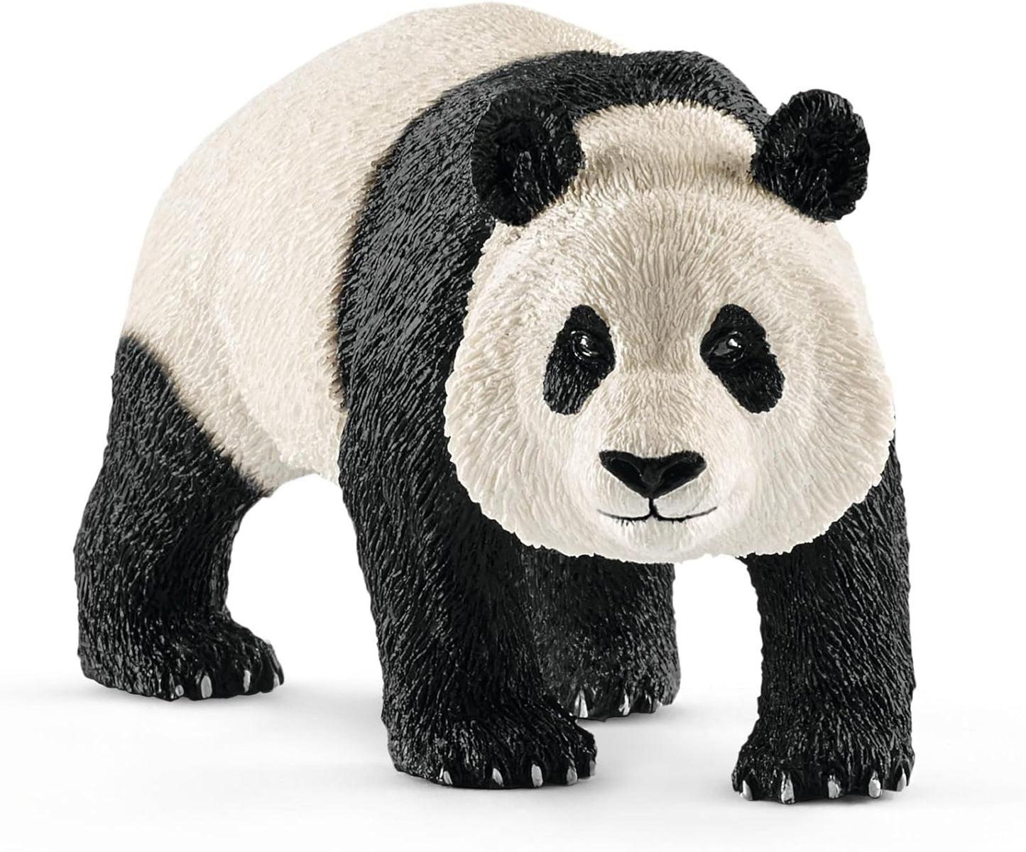 Schleich Wild Life - 5PC Wild Animal Toy Set - Jungle Safari Bundle with Panda, Macaw, Baby Orangutan, Elephant, and Tiger Figurine - Realistic Wildlife Figures for Screen-Free Play - Kids 3+ | 77588