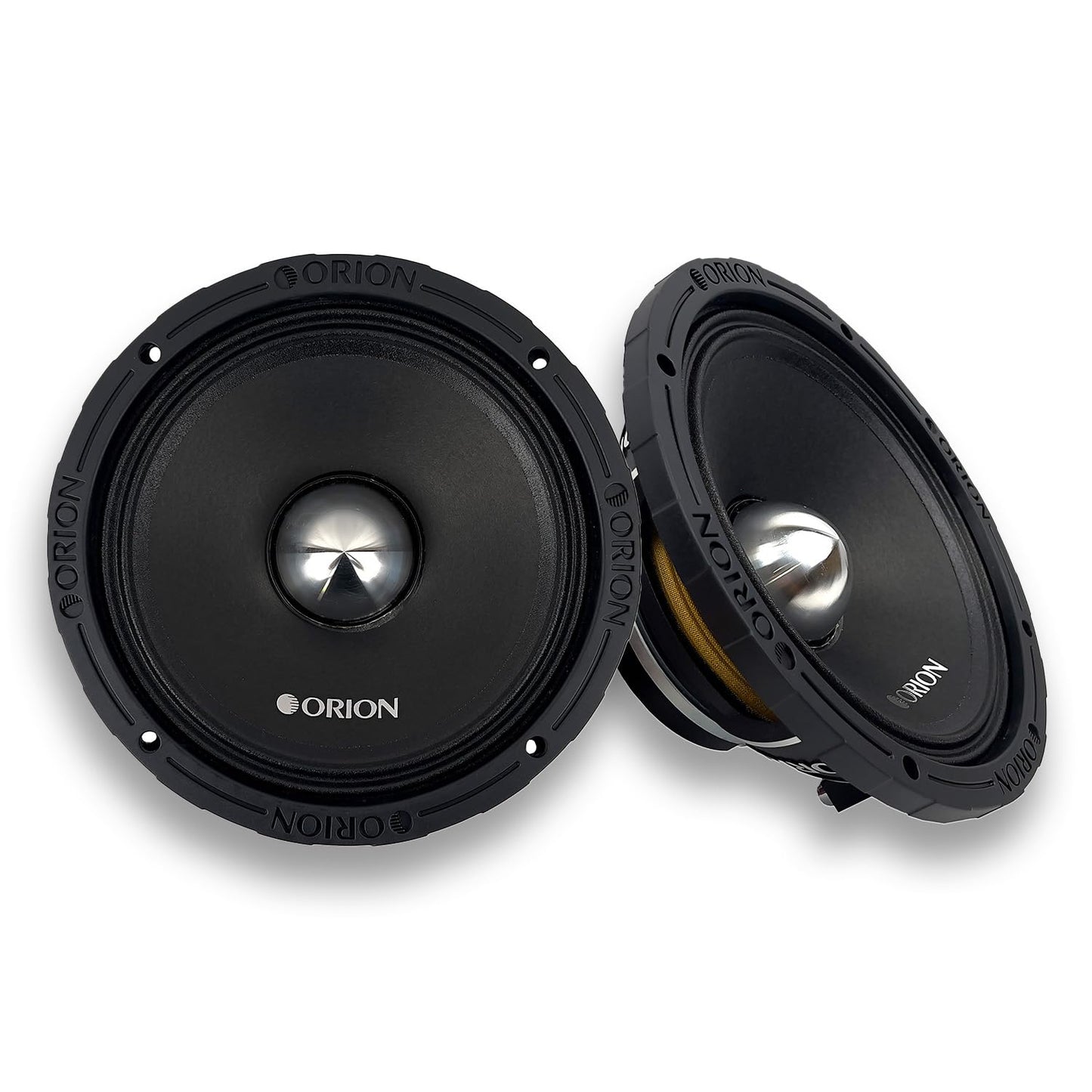 ORION HCCA84N HCCA Series 8” Ultra Efficient Neodymium Midrange Loudspeaker, 2000W Max Power, 500W RMS, 4 Ohm, 2.5” Voice Coil - High Output Pro Car Audio Stereo, Premium Quality Speaker (Pair)