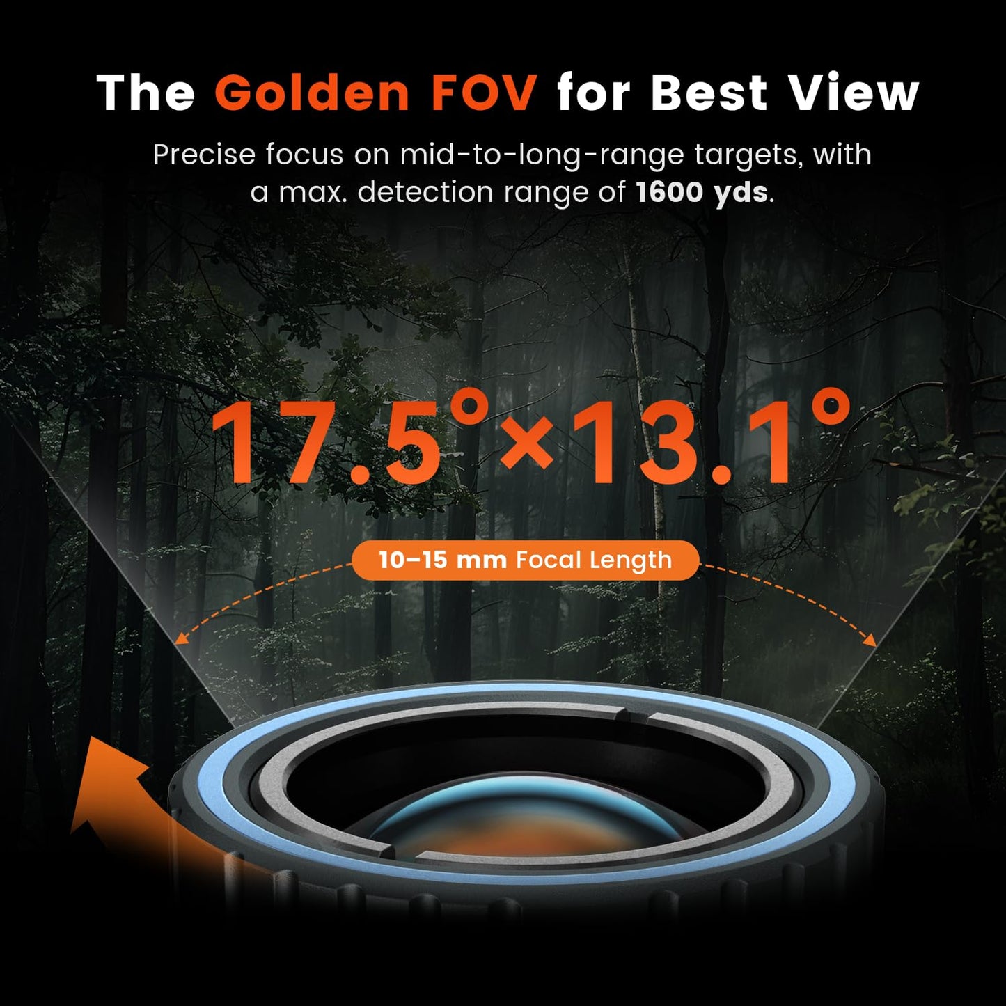 Thermal Monocular for Android, MILESEEY TNV30i Night Vision Thermal Scope, 512×384 Super Resolution 50Hz Thermal Imaging Camera, 1600-Yard Thermal Goggles for Hunting, Building Detection, 10-15mm Lens