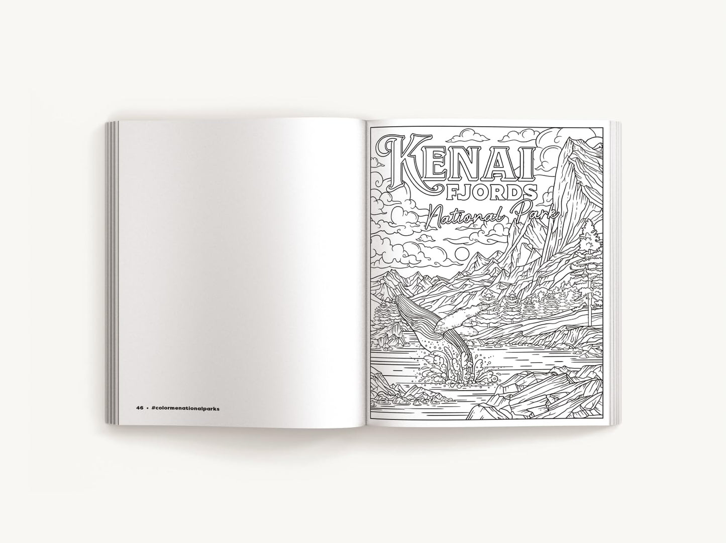 Color Me National Parks: An Adventurous Coloring Book (Color Me Coloring Books)