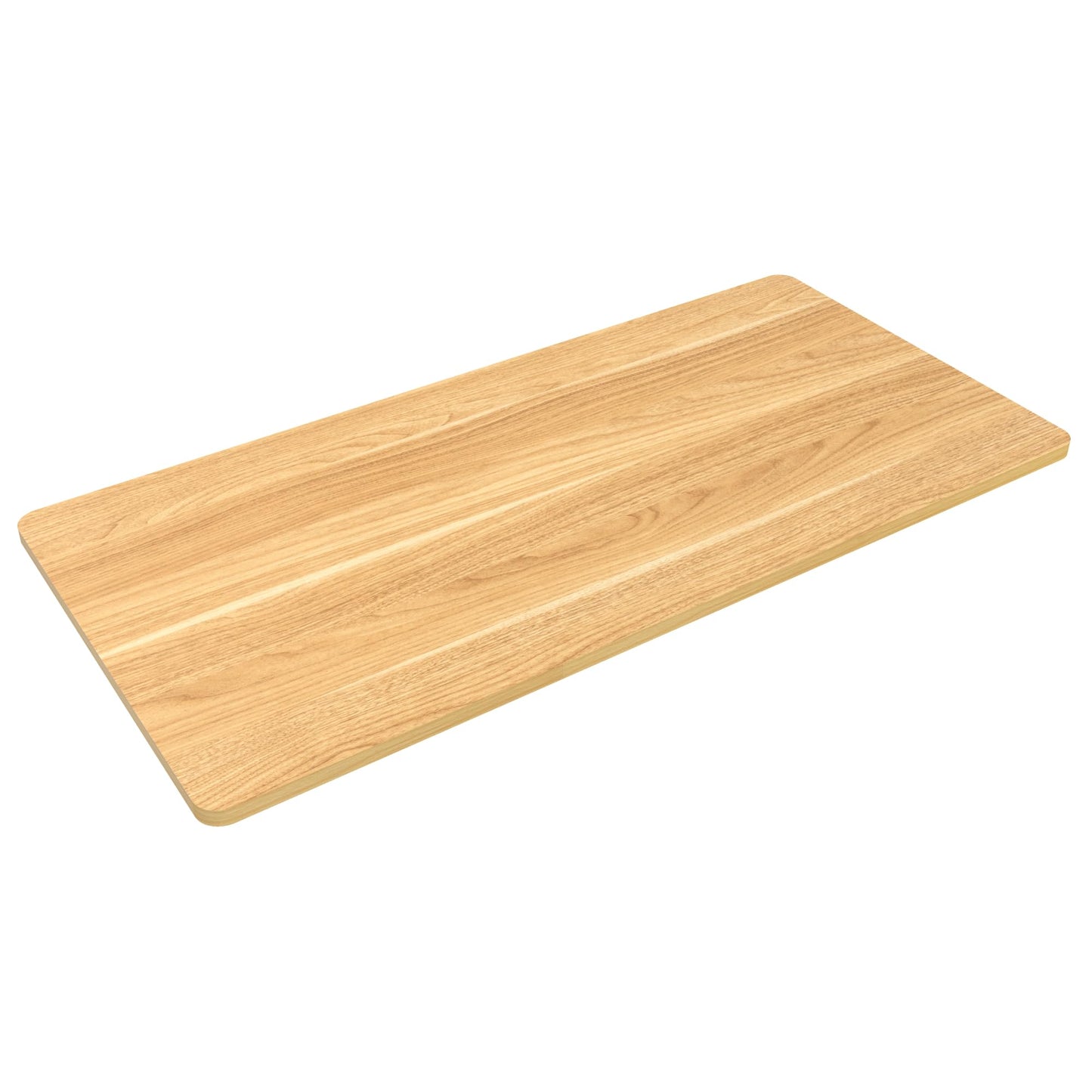 FLEXISPOT Whole Piece 55"x28" Desktop 1" Thickness Height Adjustable Desk Rectangular Tabletop Maple Board (55INCH Maple Top)