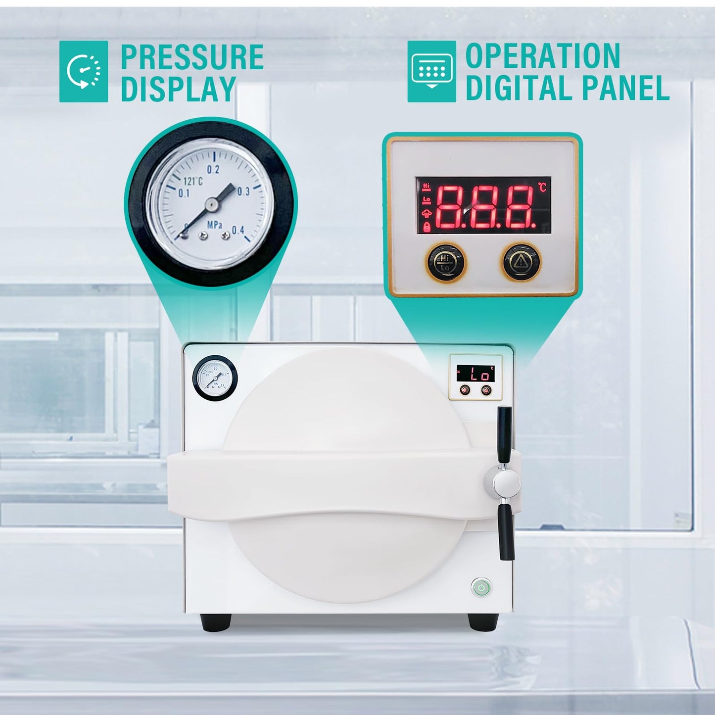 DACAT-RICHFU TR250NM 18L Automatic Autoclave
