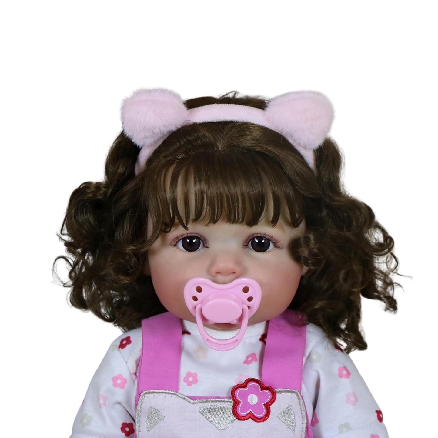Purrfect Kitty Playtime Baby Doll – 22” Lifelike Reborn Toddler Doll with Hand-Painted Face, Rooted Hair, Cat-Themed Outfit & Accessories – Realistic Pretend Play Gift for Kids Ages 3+