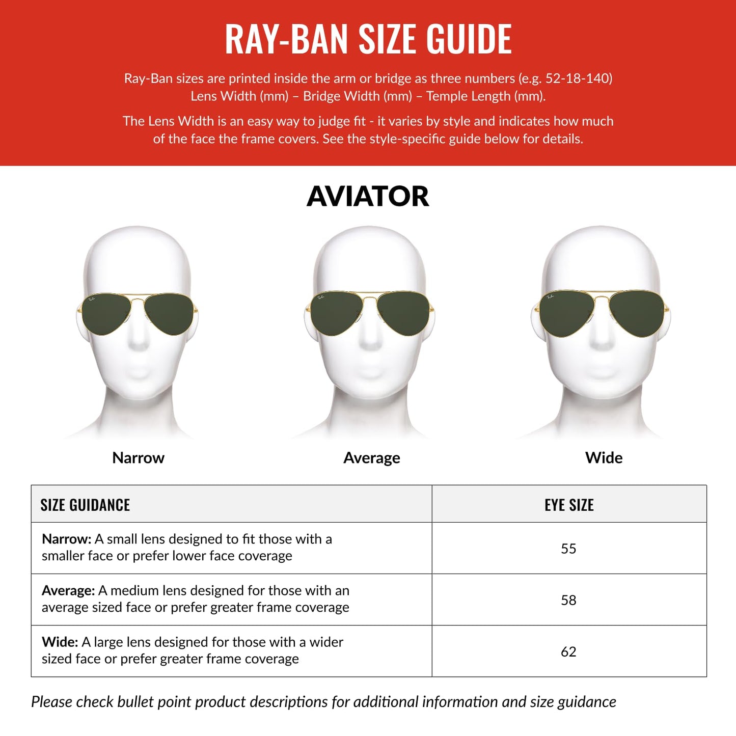 Ray-Ban Unisex RB3025 Classic Polarized Aviator Sunglasses, Matte Gold/Polarized Brown Gradient, 55 mm