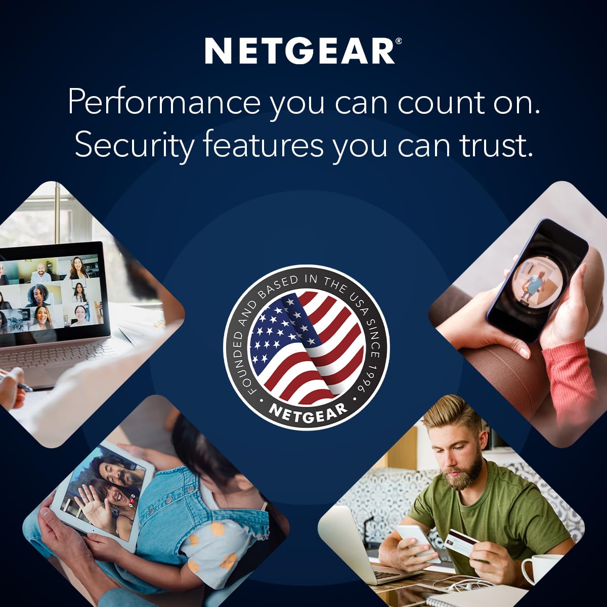NETGEAR Nighthawk Dual-Band WiFi 7 Router (RS140) - Router Only, BE5000 Wireless Speed (up to 5.0 Gbps) - Covers up to 2,250 sq. ft., 80 Devices - 2.5 Gig Internet Port – Free Expert Help