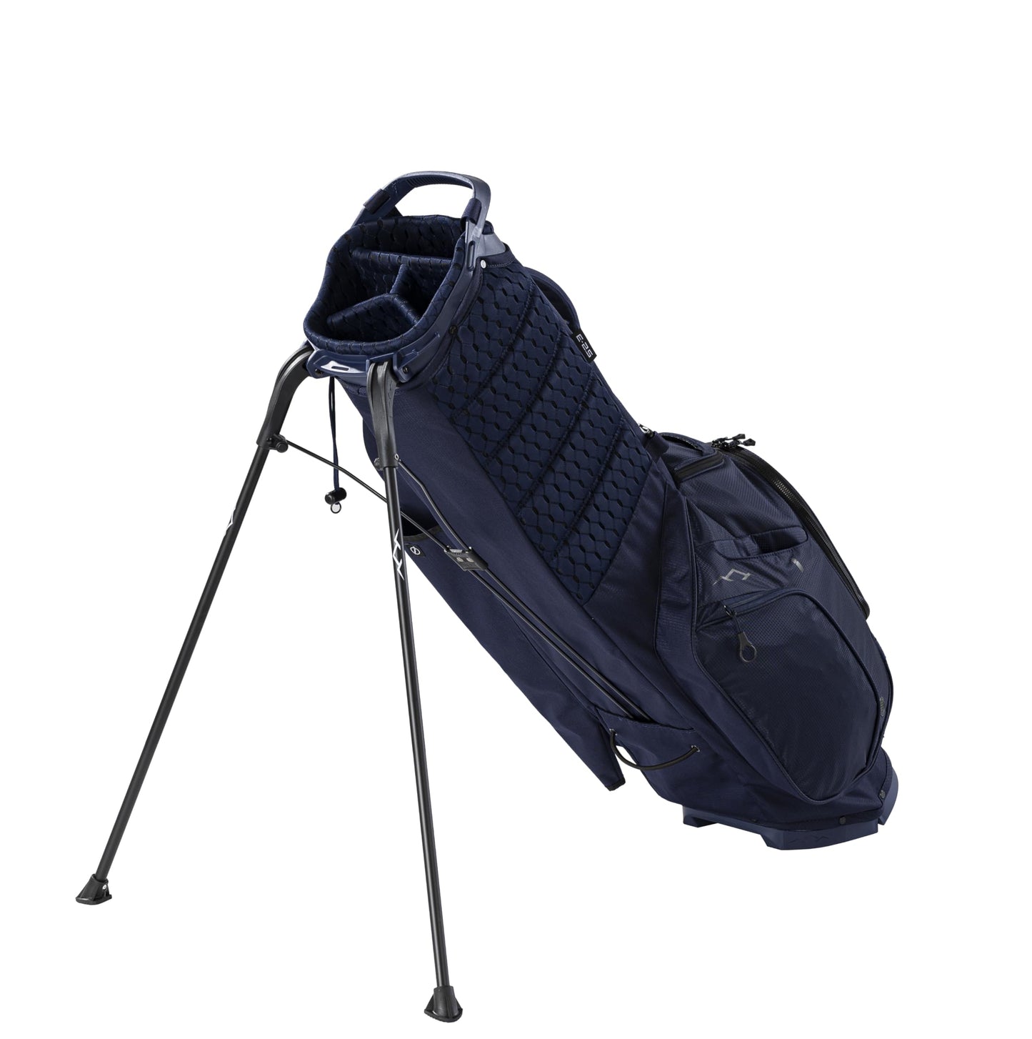 Sun Mountain Men's Eclipse 2.5 LS Lightweight Stand Golf Bag 4-Way Top - 8 Pockets, X Fit Dual Strap System, Push & Electric Cart Compatible Compression Base, 2025 Model - Navy