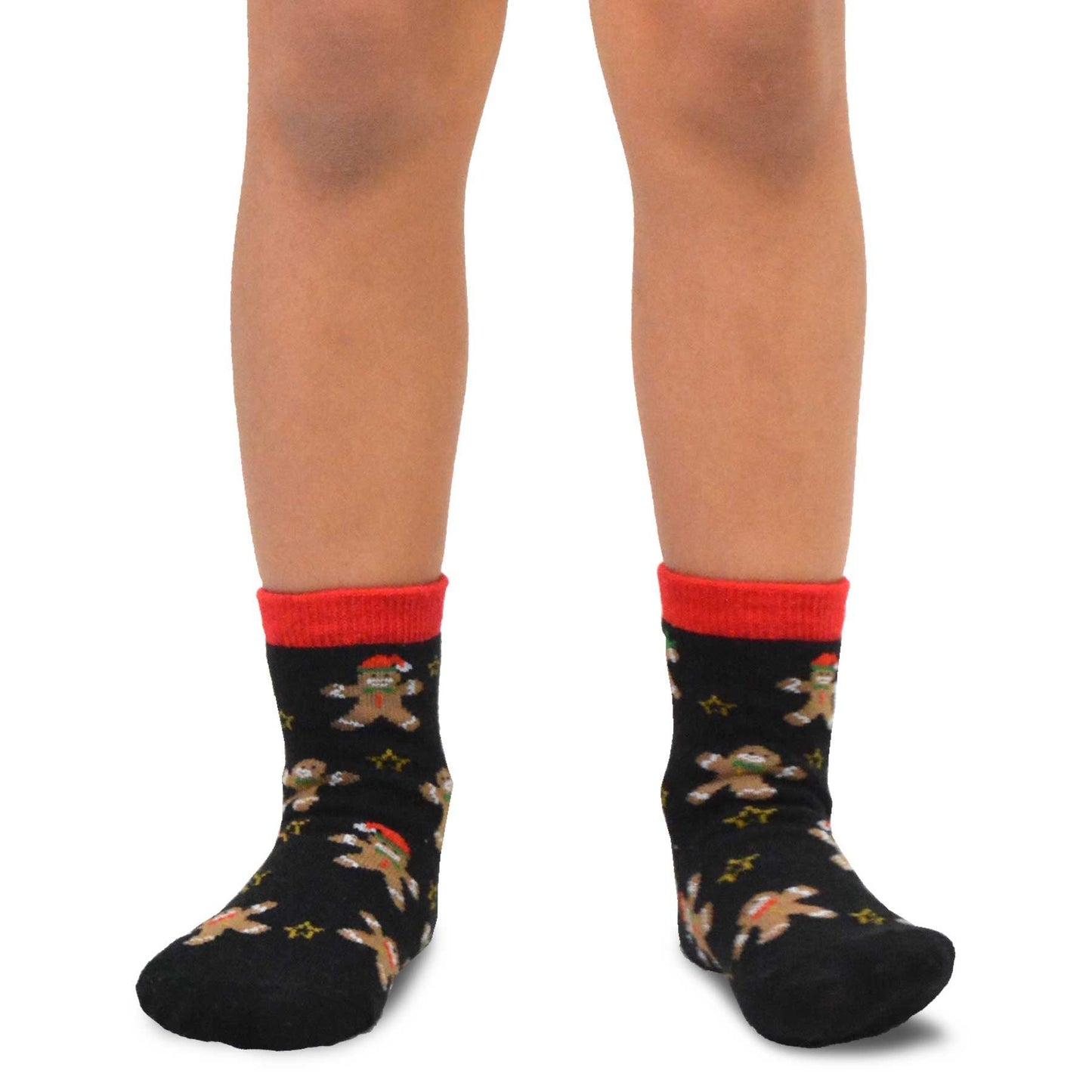 TeeHee Christmas 12-Pair Cotton Socks, Great Value Gift Box for Kids (3-5 Years, Snowman)