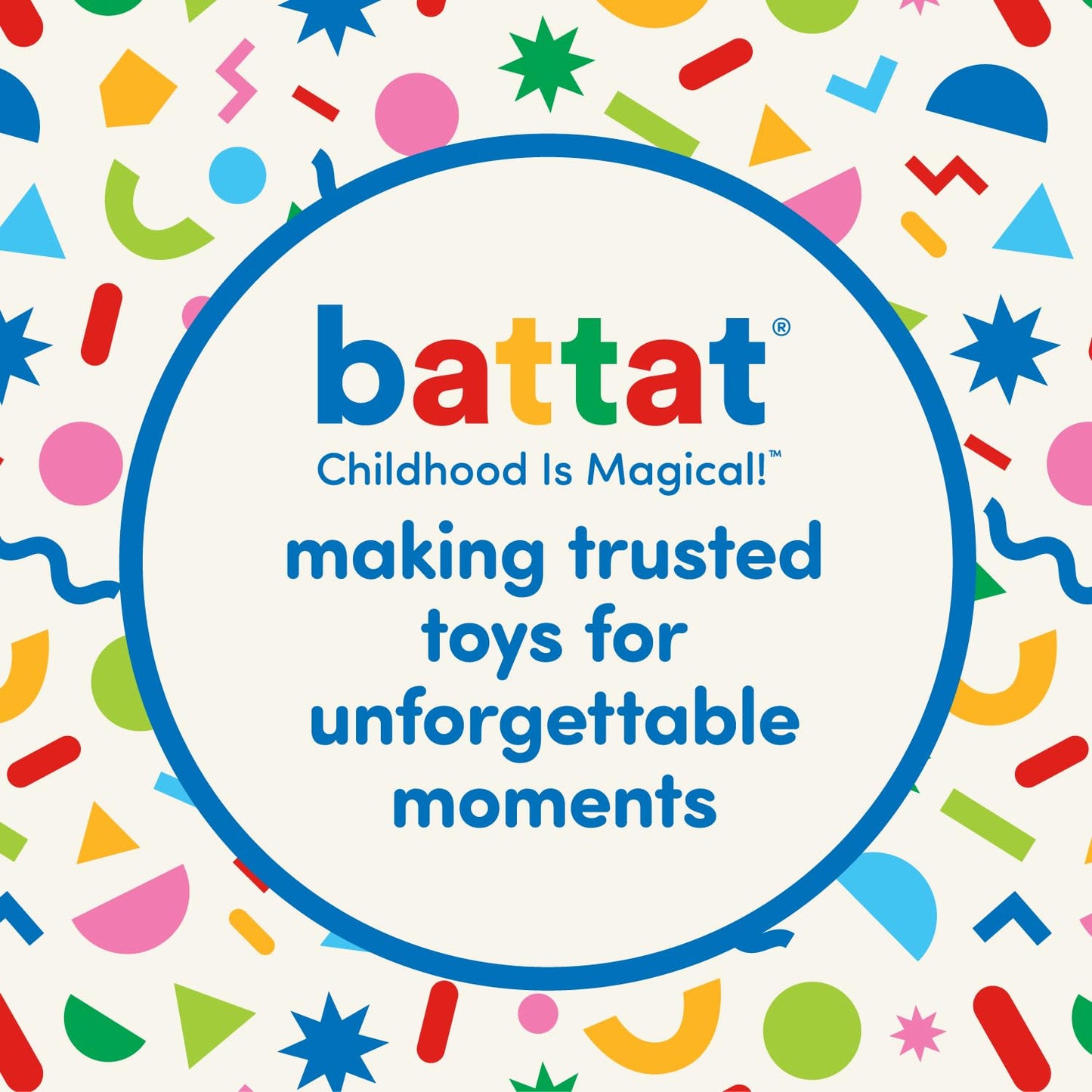 Battat – Wooden Activity Cube – City – Themed Activity Center – Educational Toys – Wooden Toys for Toddlers and Kids – 1 Year +
